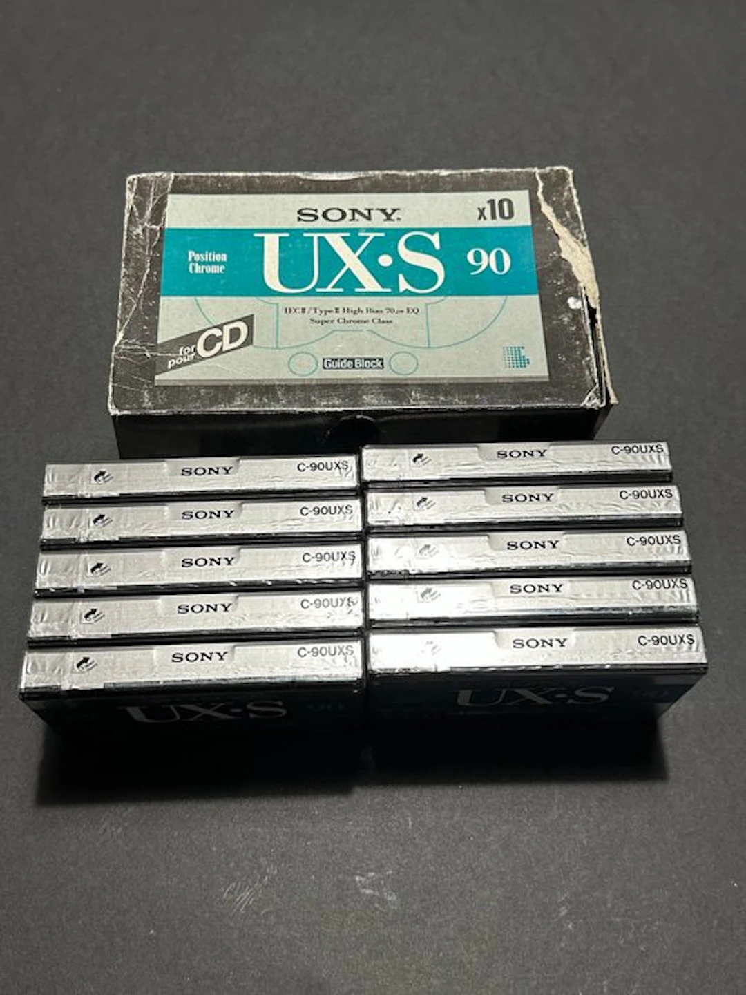 Sony - UX-S 90 Type II (Chrome) Blank audio cassette