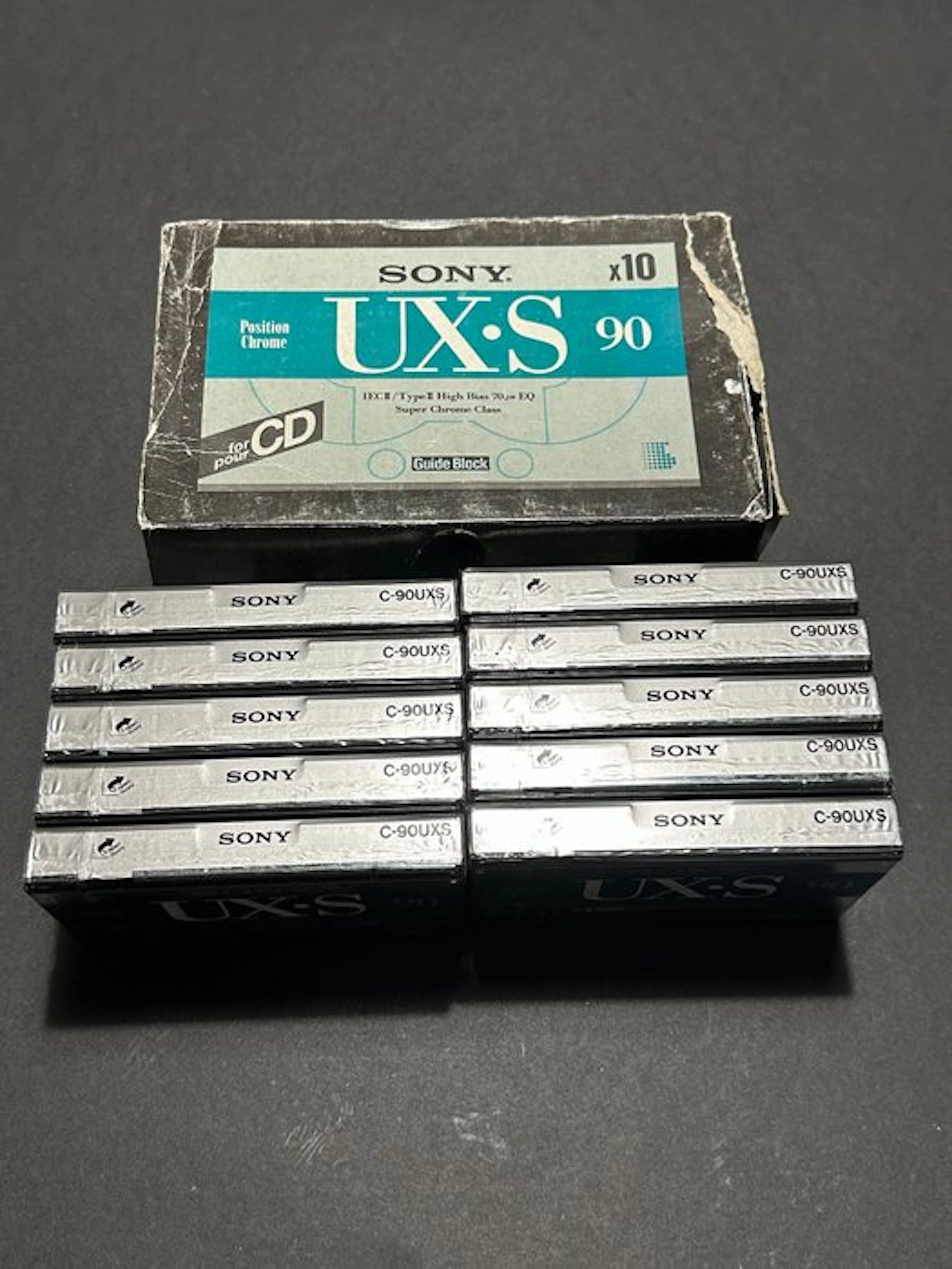 Sony - UX-S 90 Type II (Chrome) Blank audio cassette