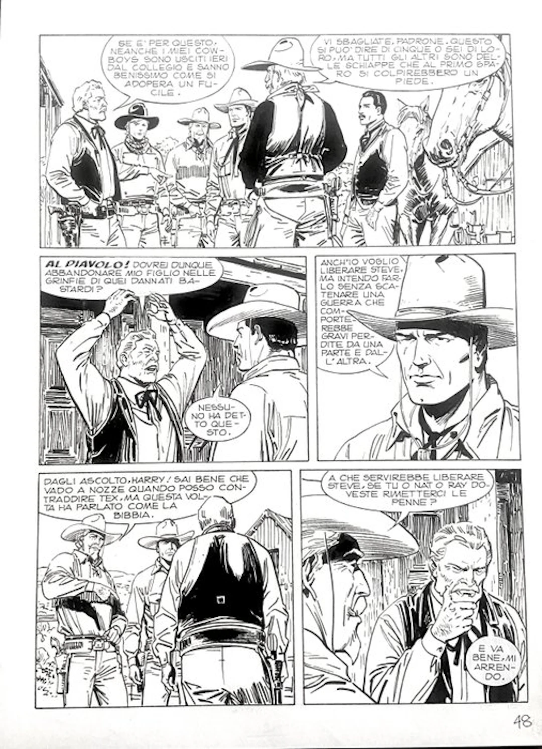 Brindisi, Bruno - 1 Original page - Tex