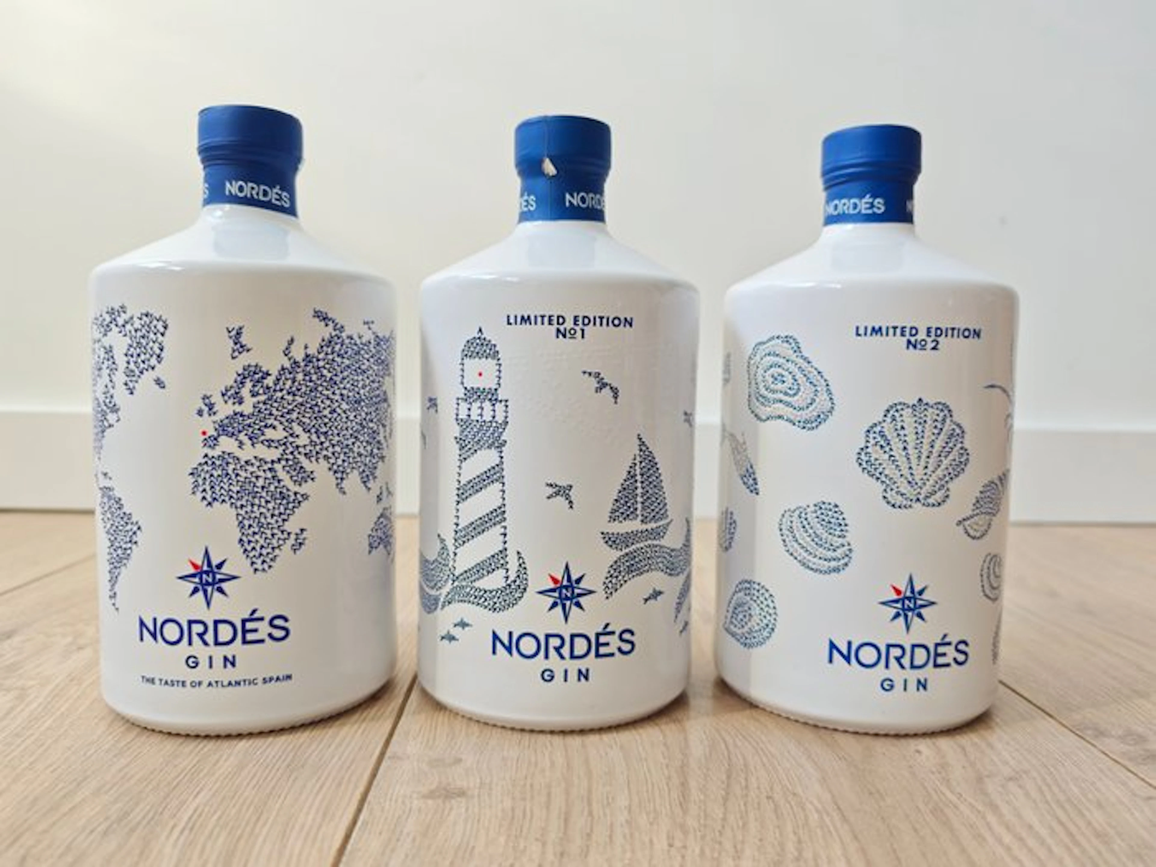Nordés - Atlantic Galician Gin - 70cl - 3 bottles