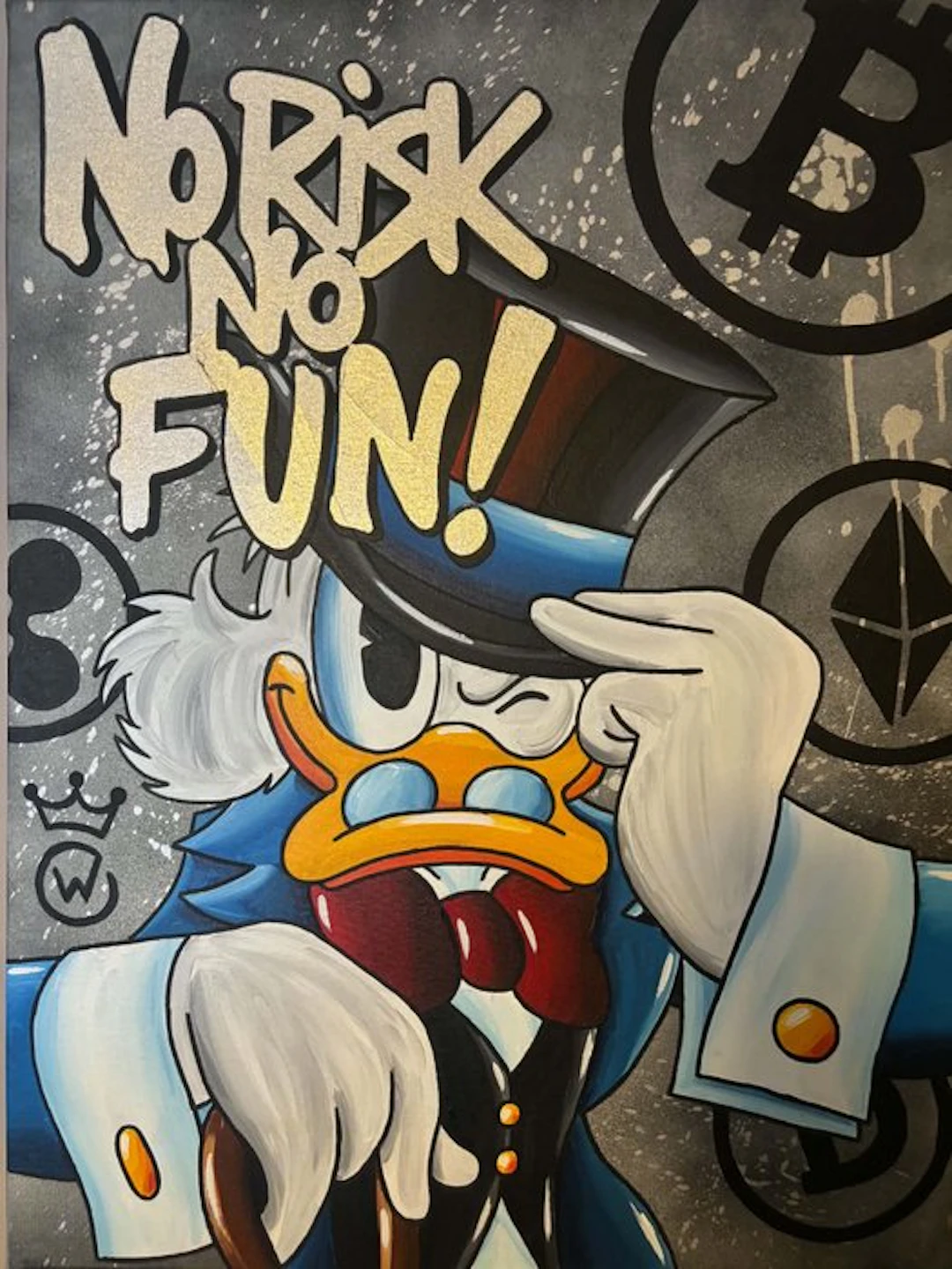 Xavier Van Walsem (1980) - Scrooge mcduck No risk no fun...