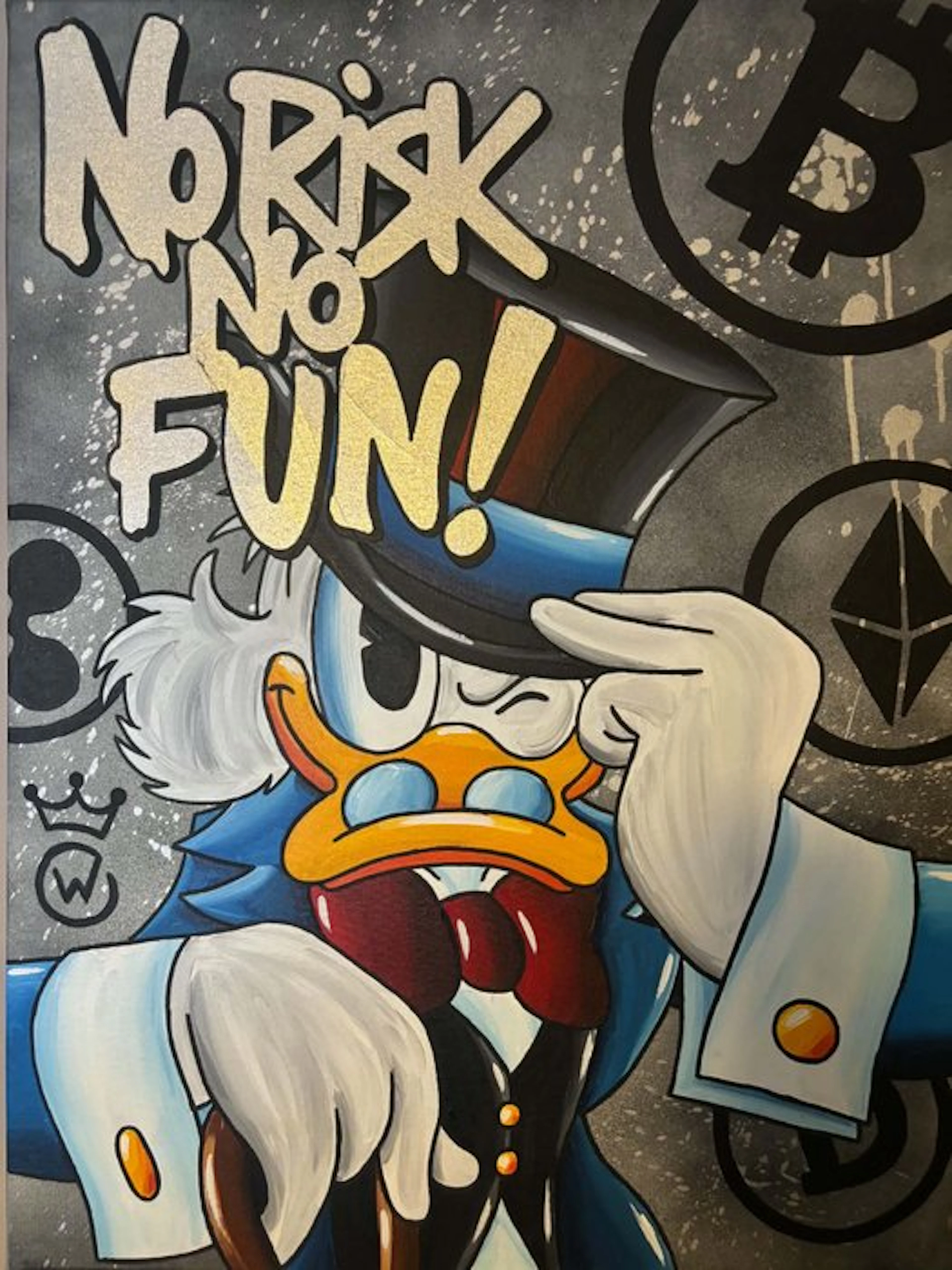 Xavier Van Walsem (1980) - Scrooge mcduck No risk no fun...
