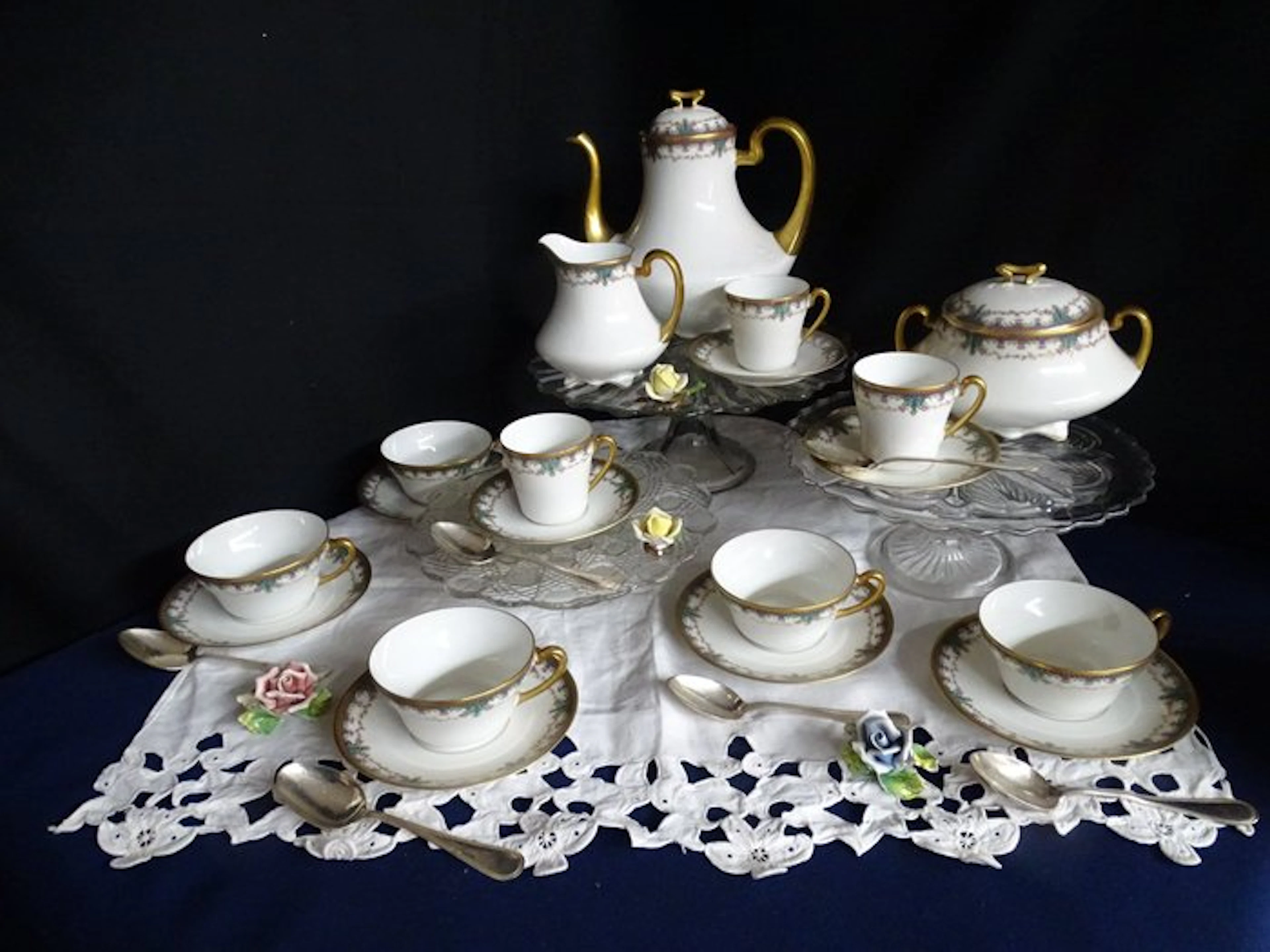 Limoges - Coffee service (43) - Porcelain