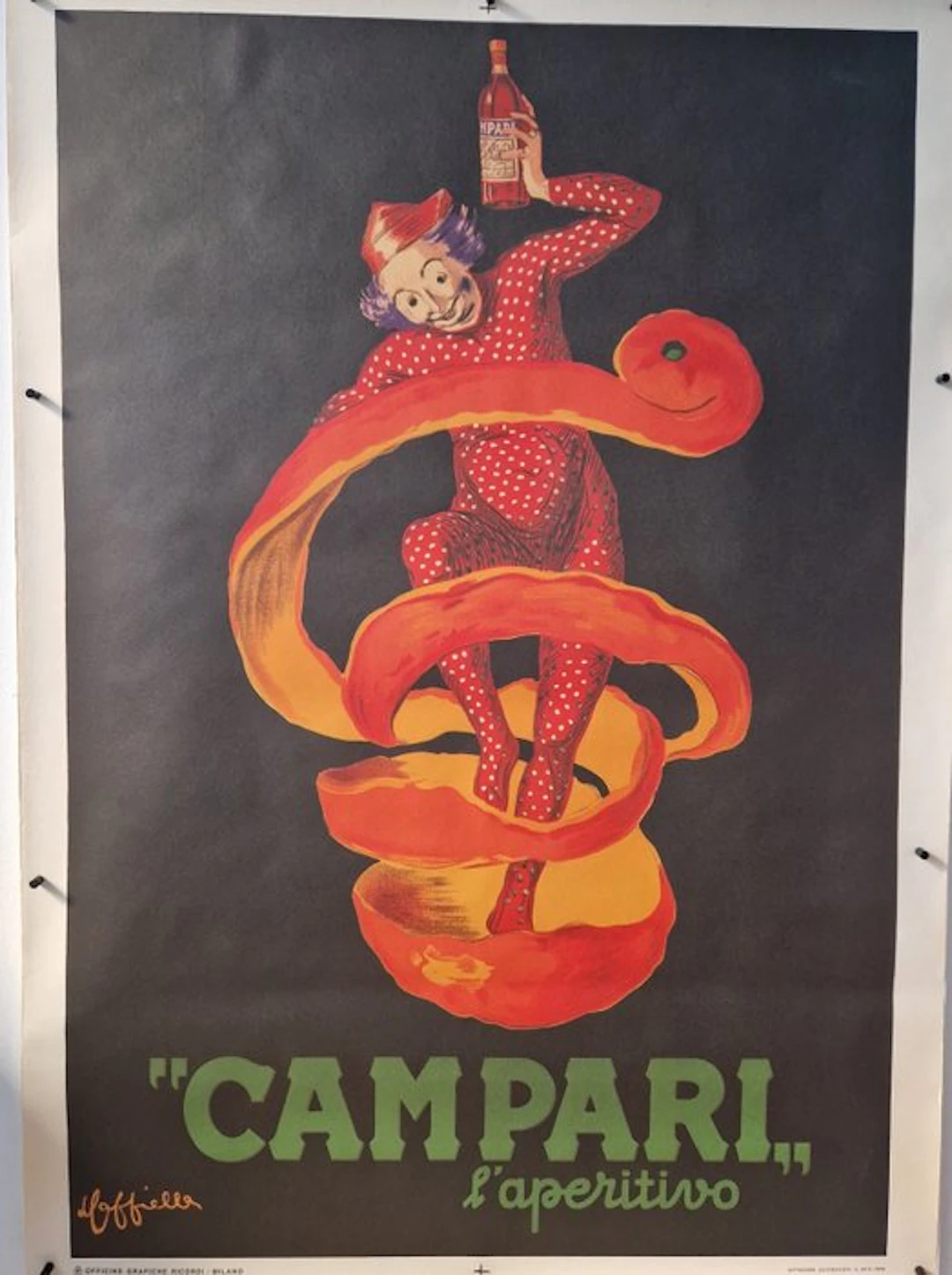 Leonetto Cappiello - "Campari" l'aperitivo - 1950s