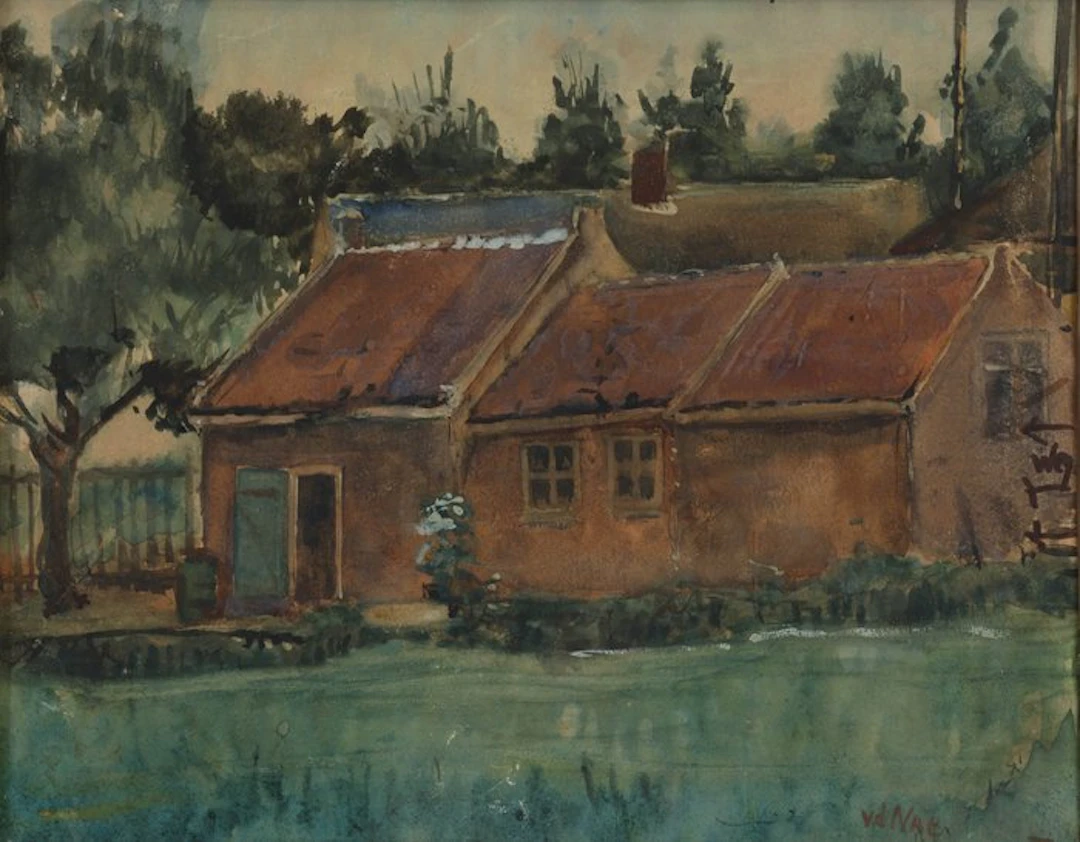 Willem Hendrik van der Nat (1864–1929) - Boerderij