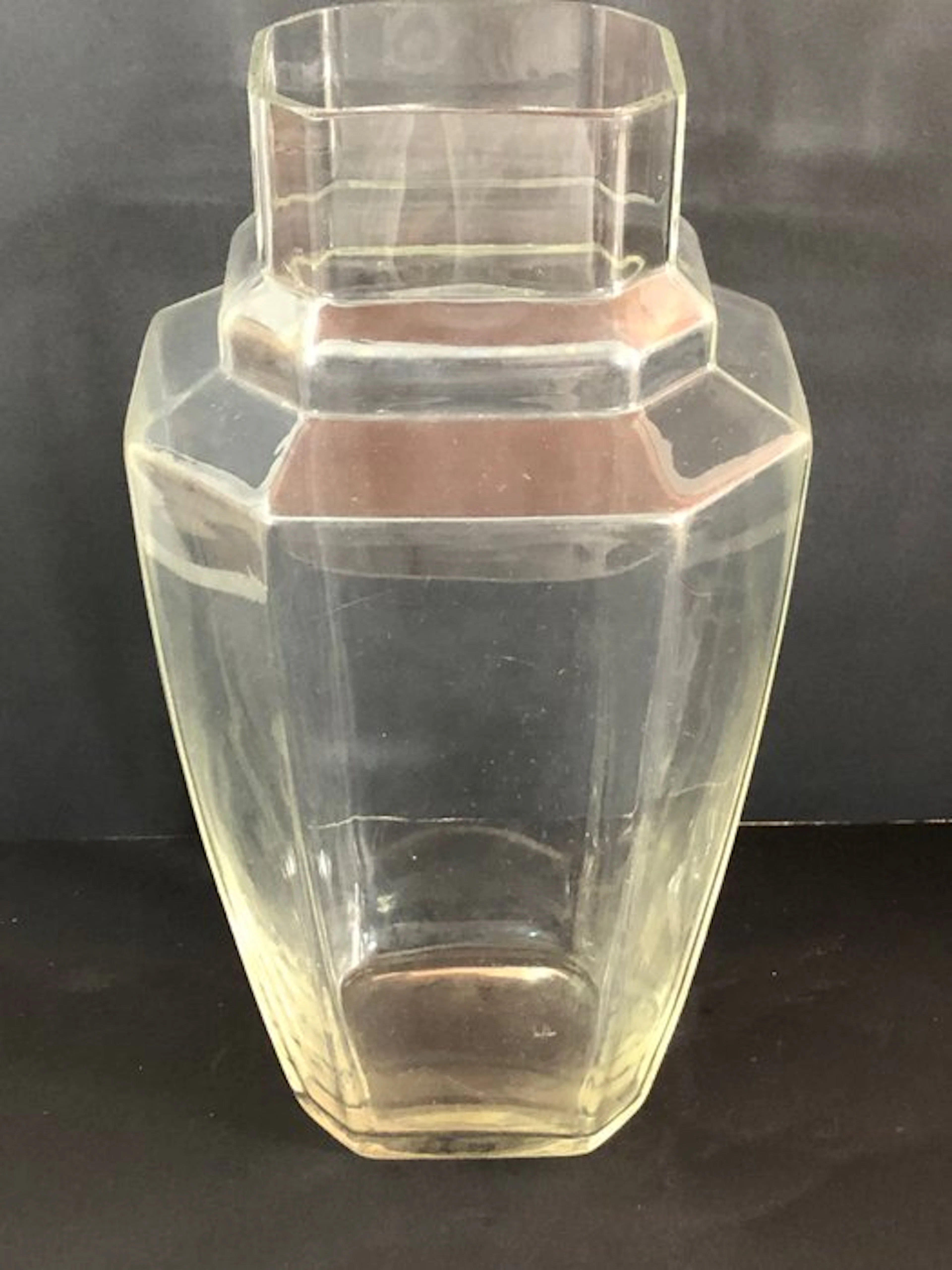 Vase - Glass - Art Deco vase
