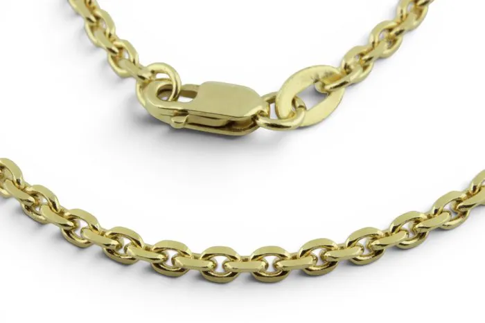 Choker necklace - 14 kt. Yellow gold