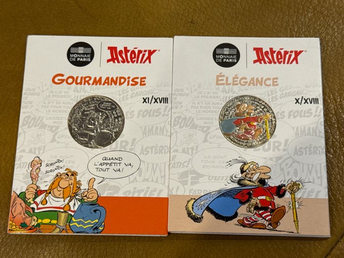 France. 10 Euro 2022 "Asterix und Obelix - Gourmandise...