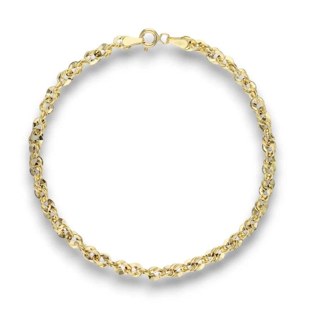 Bracelet - 18 kt. Yellow gold - Bracelet Iride 2.9 g 21 cm
