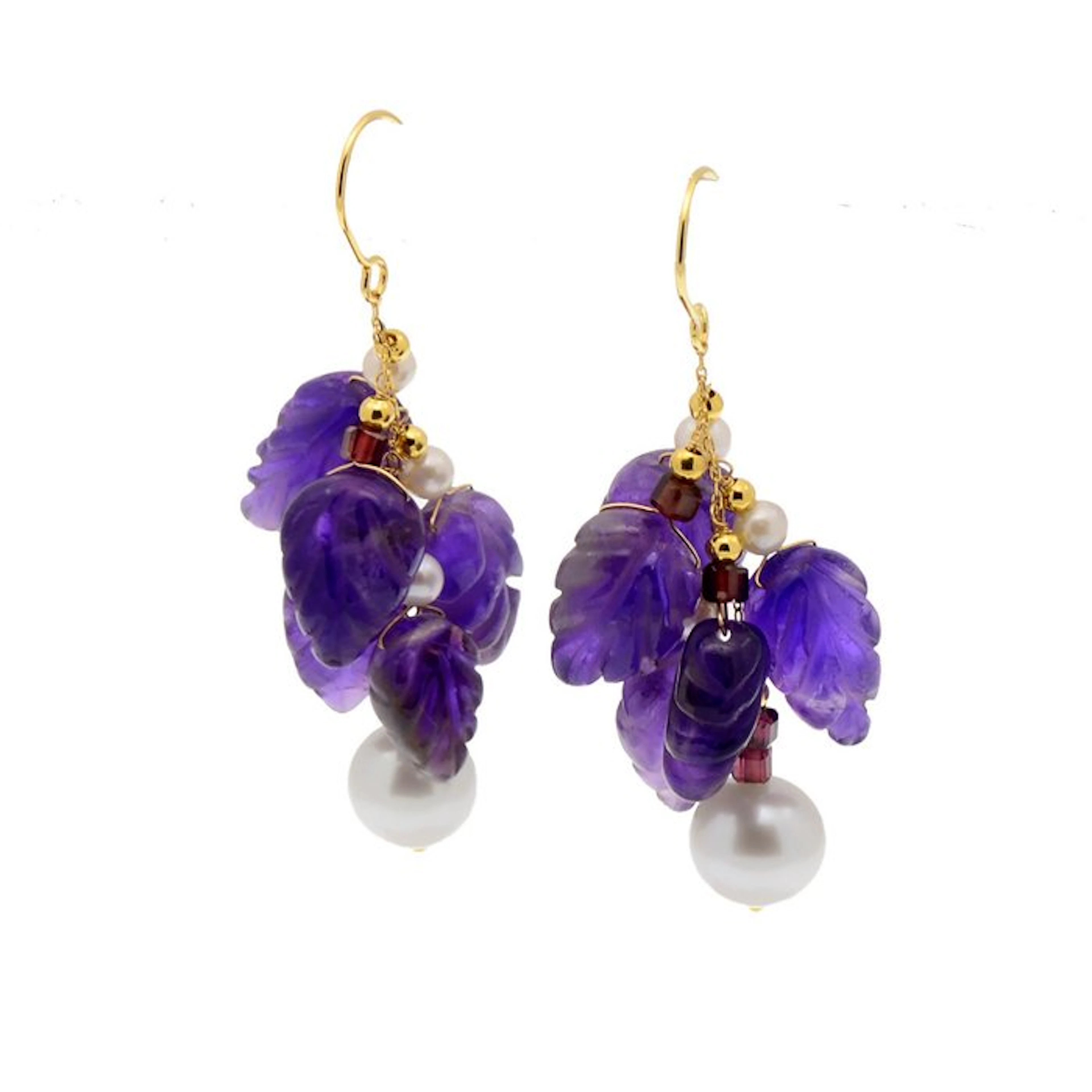 No reserve price - Earrings - 18 kt