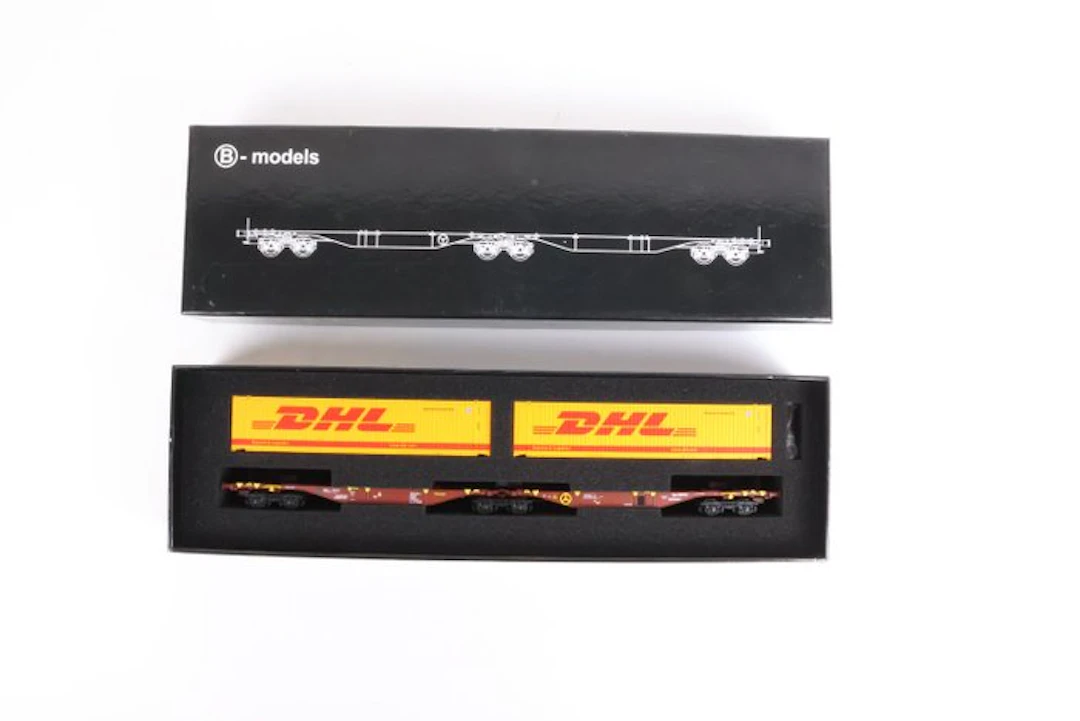 B-Models H0 - 59.101 - Model train freight carriage (1)...