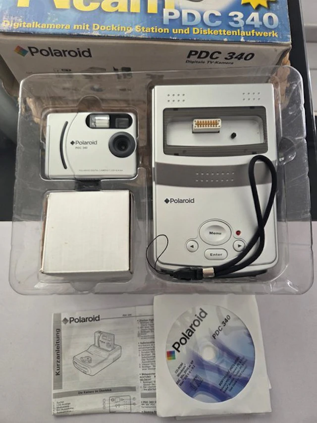 Polaroid PDC 340 TVcam Digital Camera System - Boxed Set...