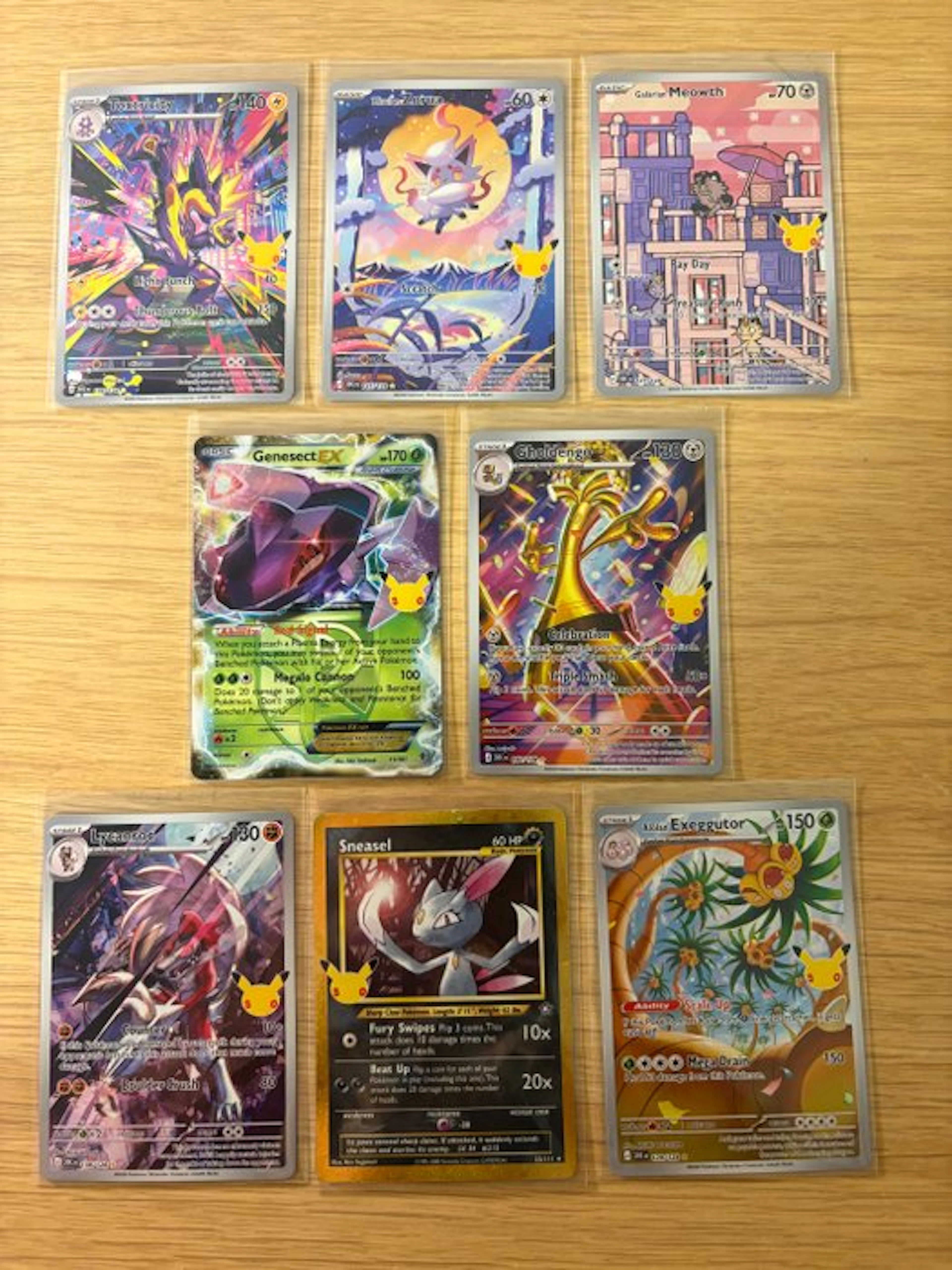 Pokémon - 8 Card Full art - Mega Evolution