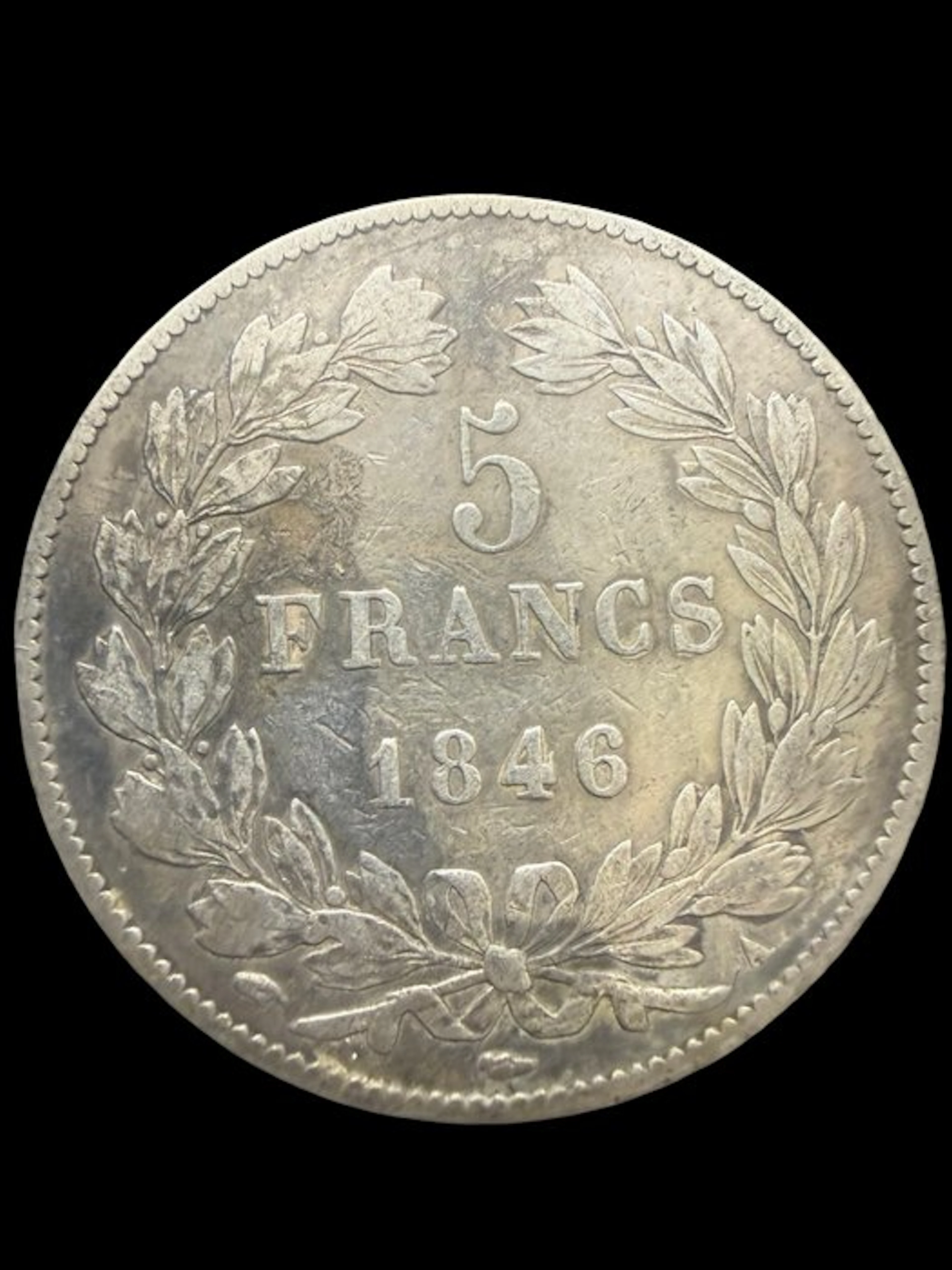 France. Louis Philippe I. 5 Francs 1846-A, Paris (No reserve price)