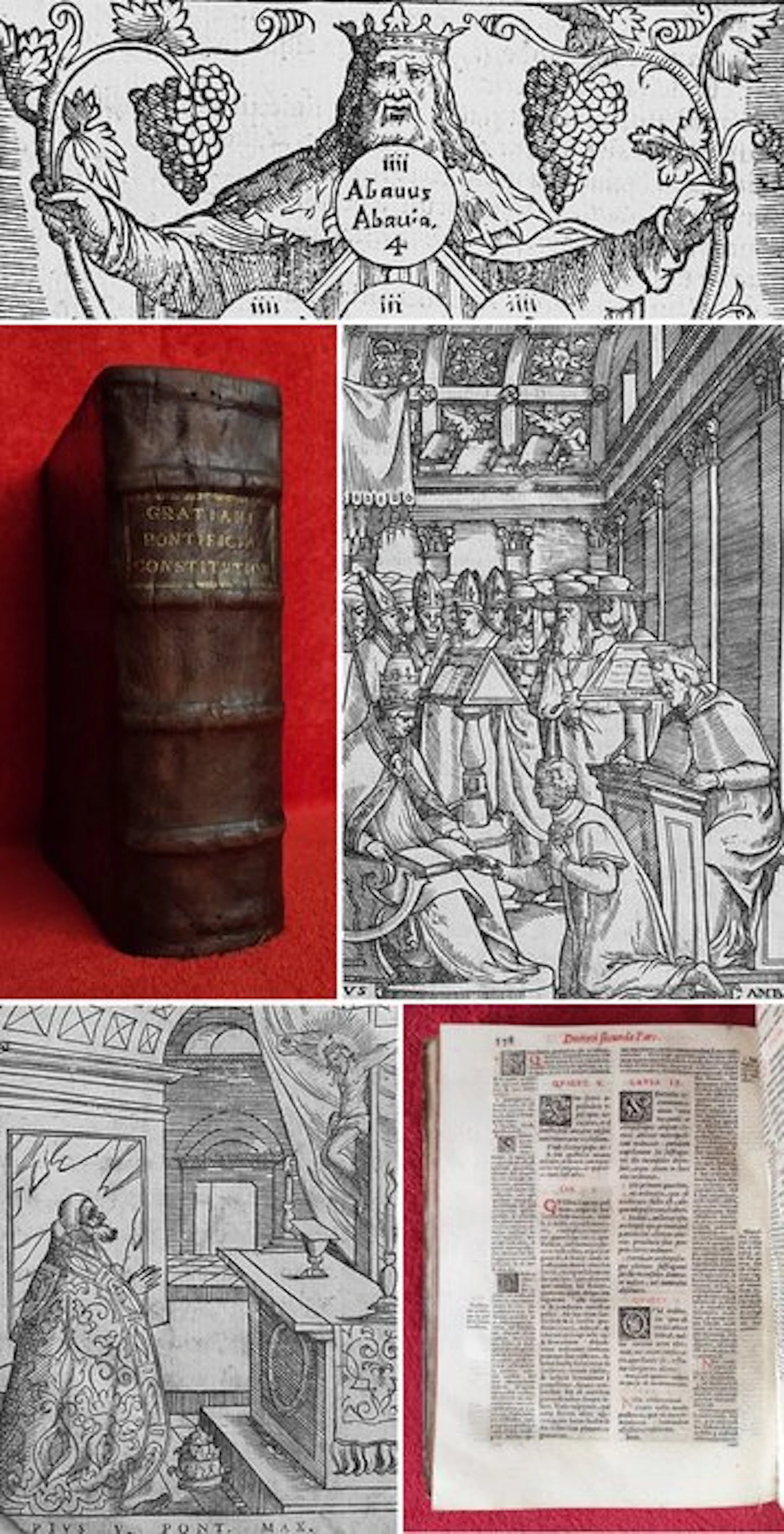Gratianus - Decretum Gratiani - 1572