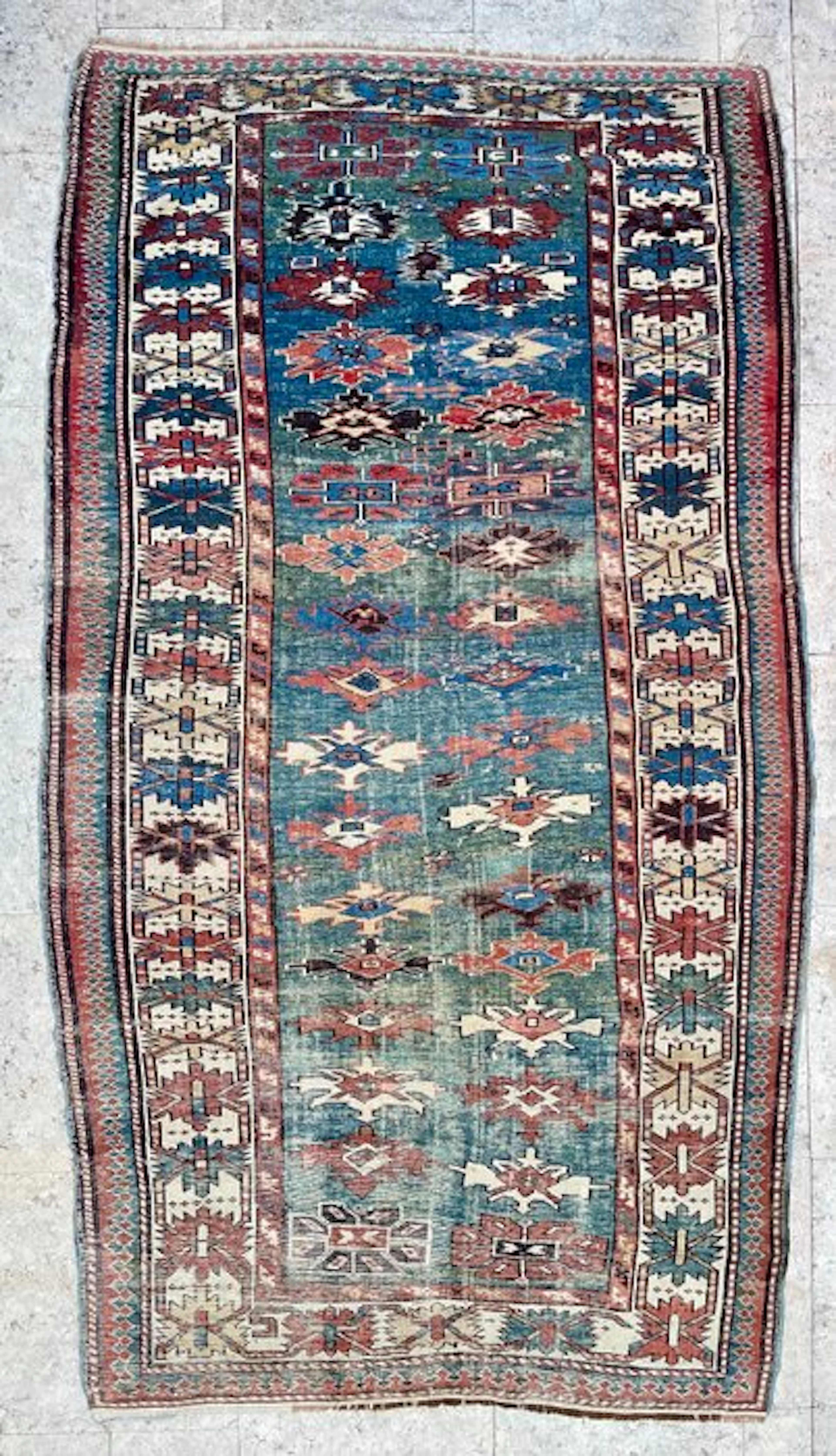 Kuba Schirwan - Carpet - 175 cm - 115 cm - Antique Caucasus Kuba Rug
