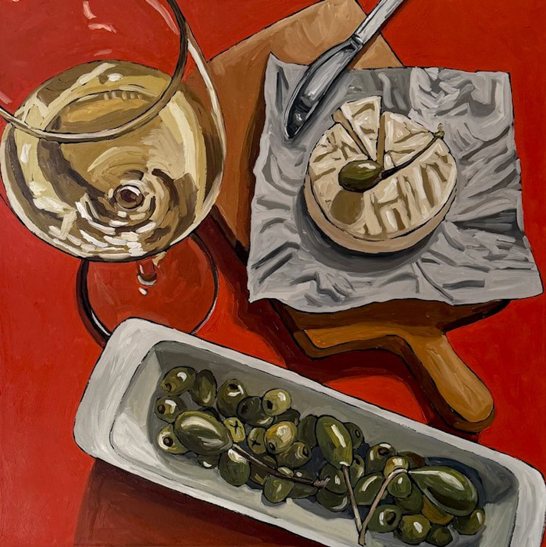 Cansu Rossi - Aperitivo Fever - Oil Painting