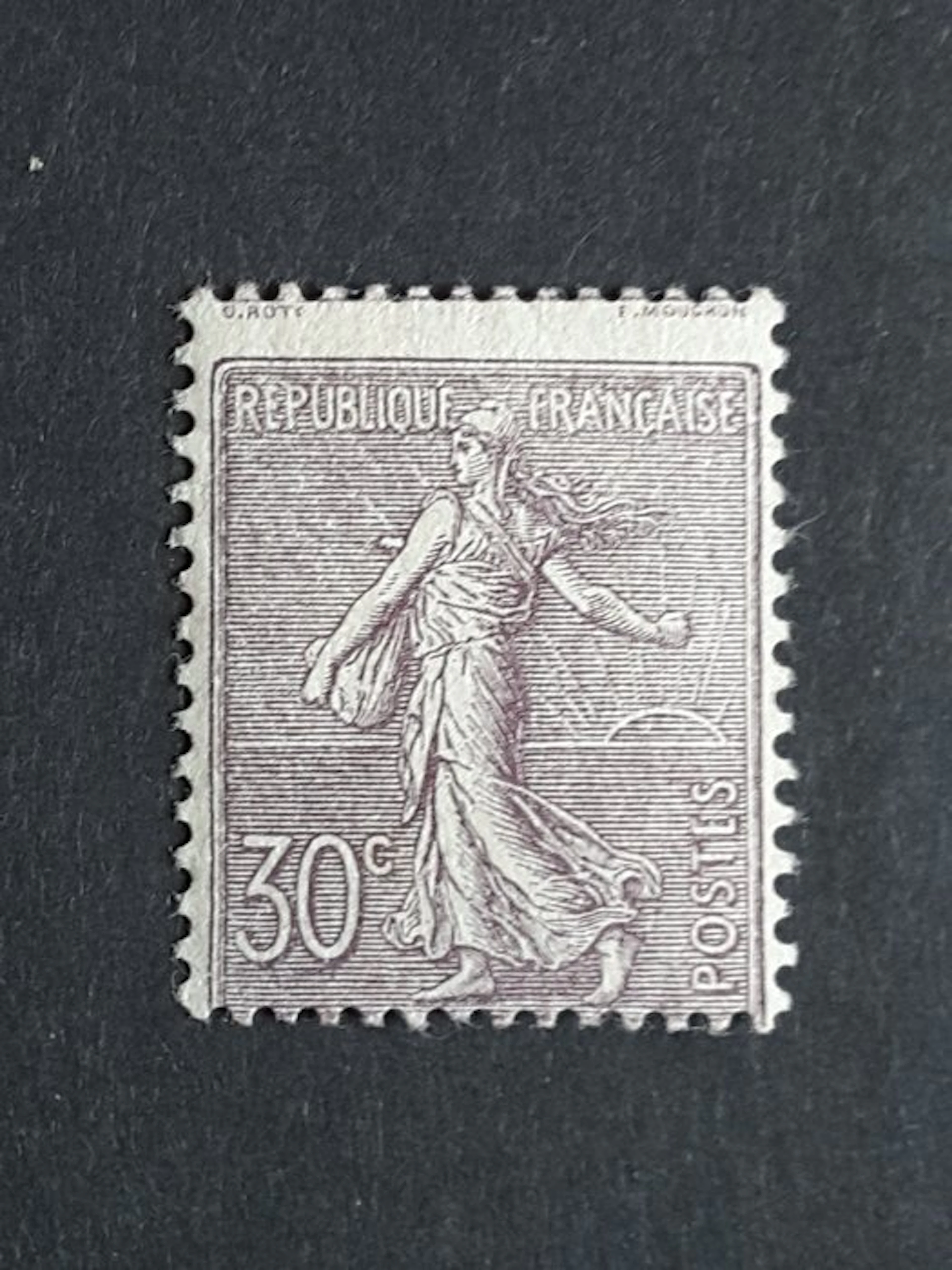 France 1903 - Semeuse, Roty lineage, 30 cm lilac - Yvert 133
