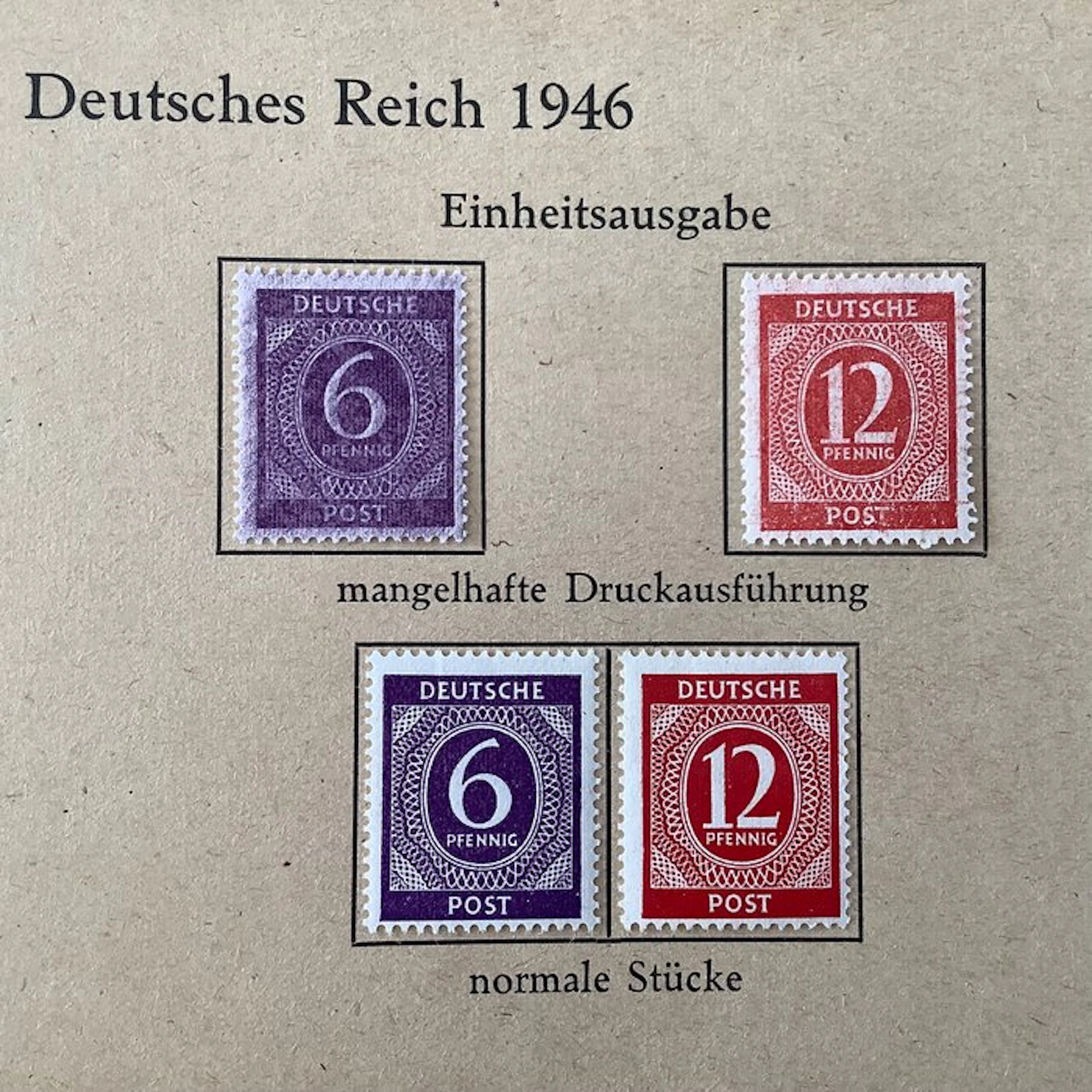 Allied Occupation - Germany (American and british zone)...