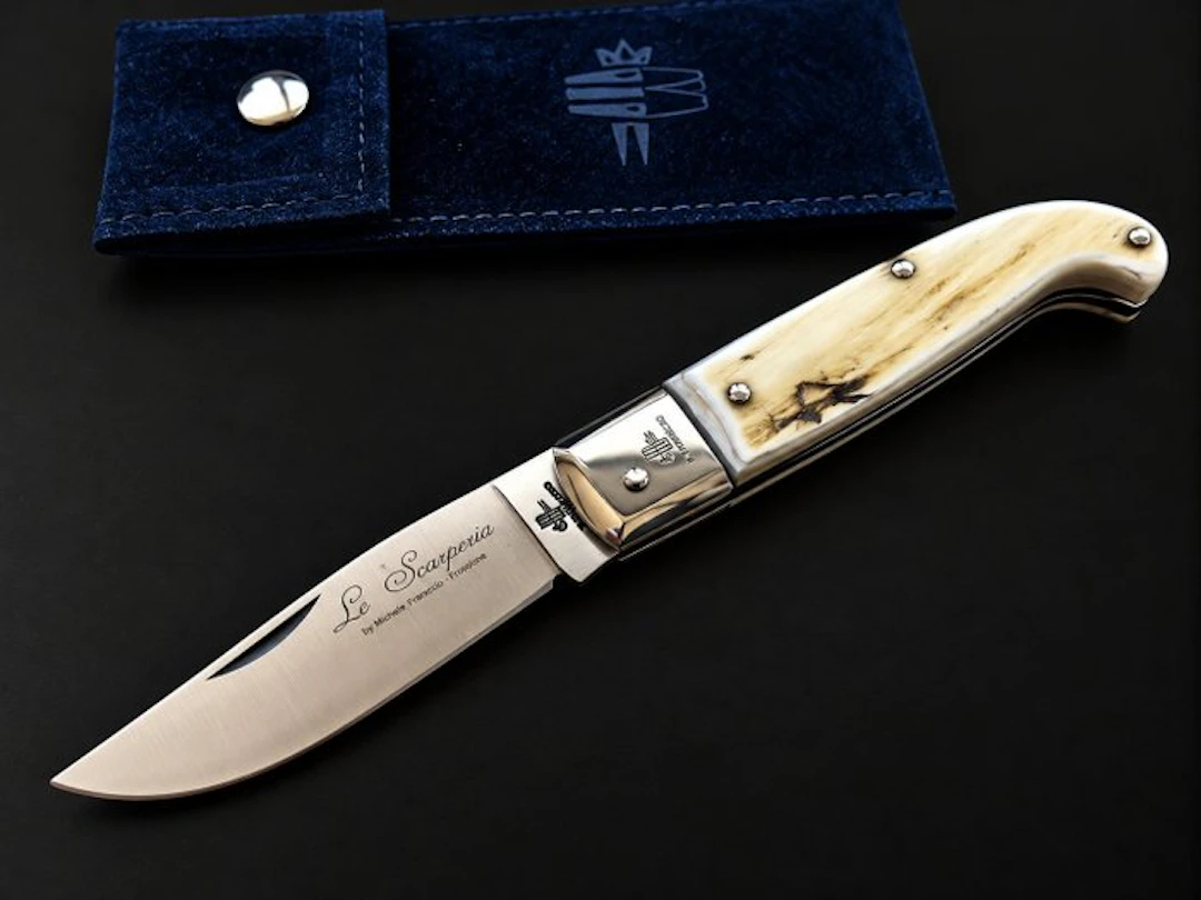 Fraraccio Coltello Fraraccio Scarperia cm 17.5 in Corno...