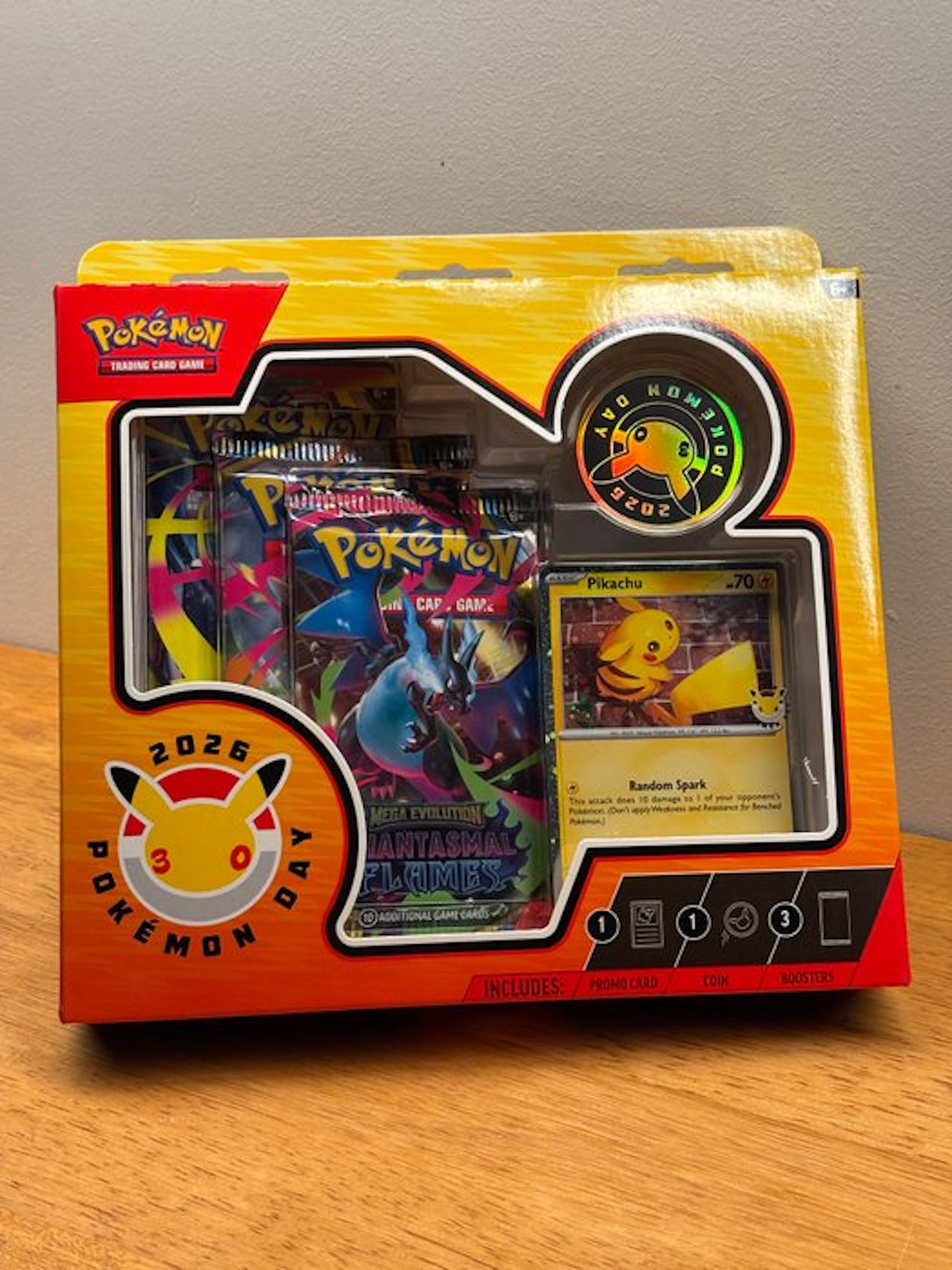 Pokémon - 1 Box - Pokémon Day 2026 Collection - Mega Evolution