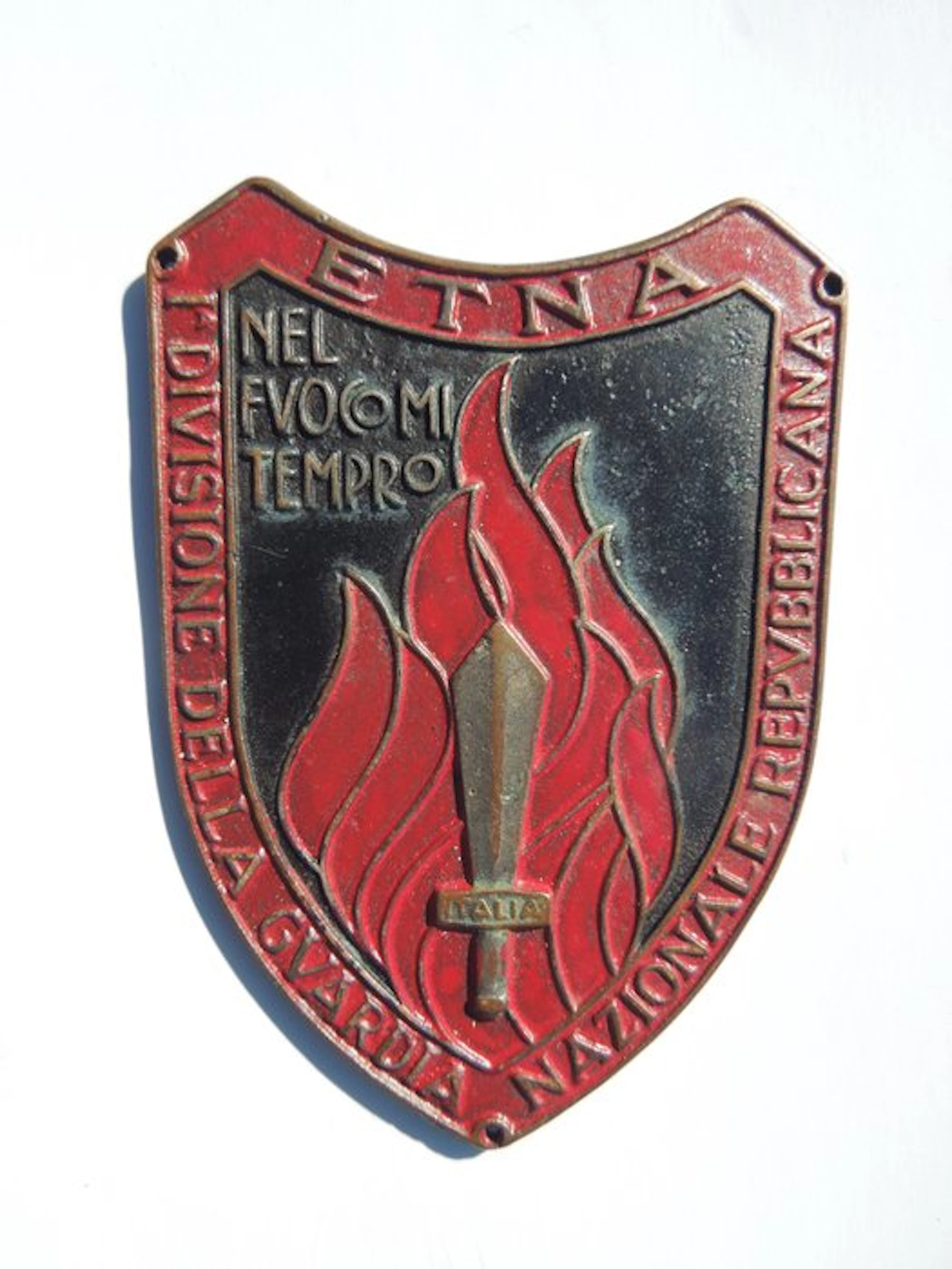 Italy - Medal - Scudetto reducistico R.S.I