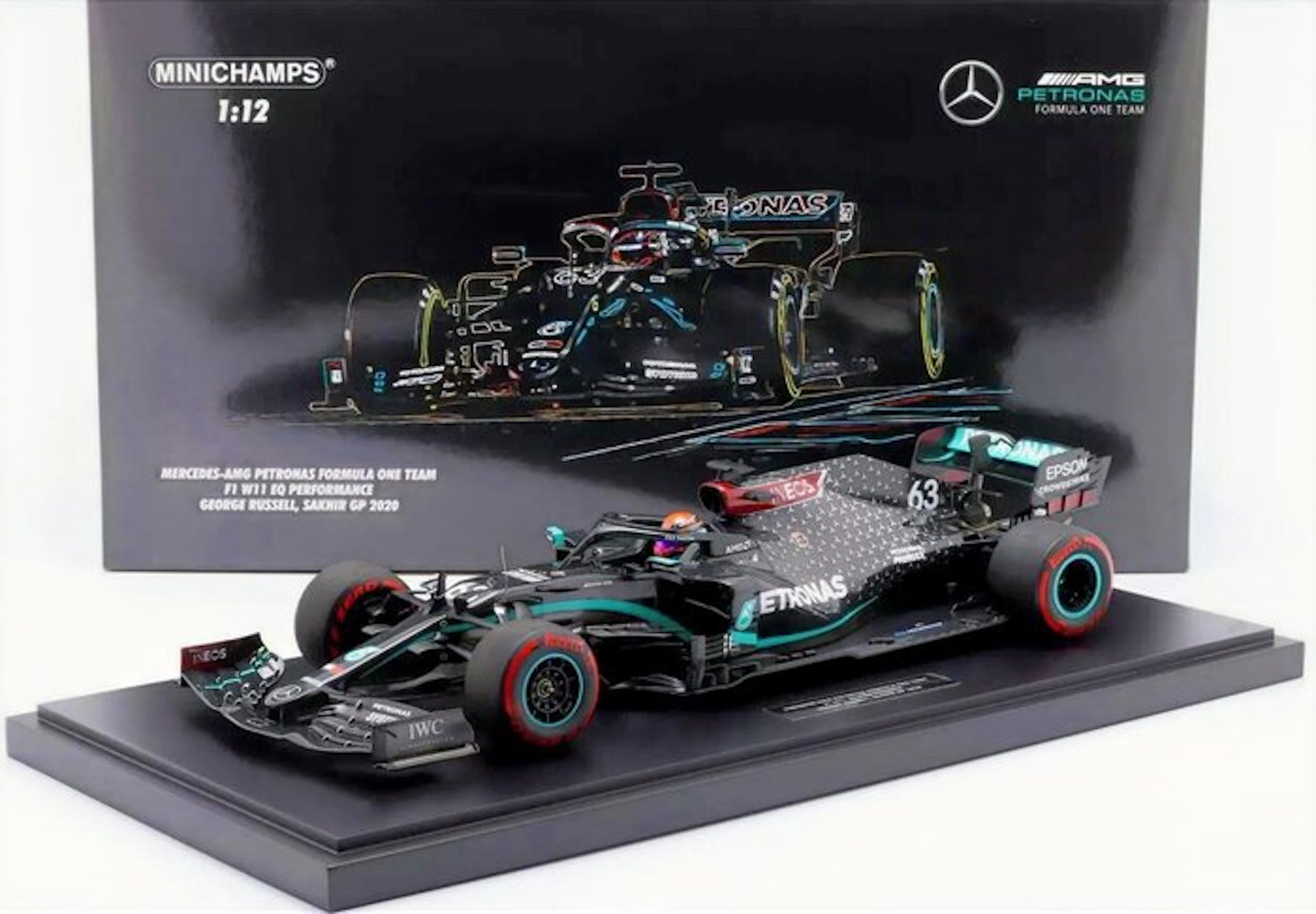 MiniChamps 1:12 - Model car - MERCEDES -AMG PETRONAS...