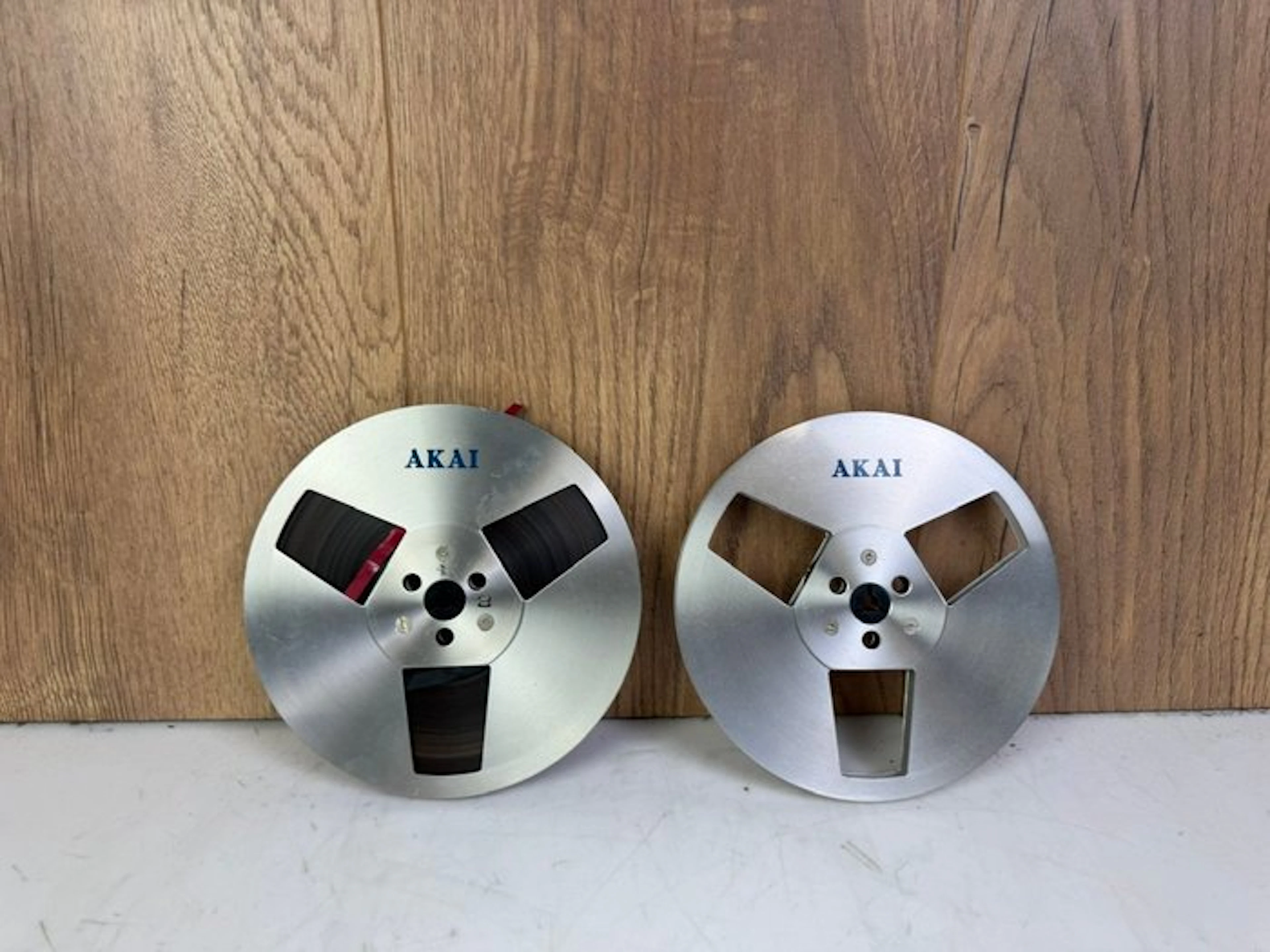 Akai - 18 CM Metal Reels Reel to reel audio