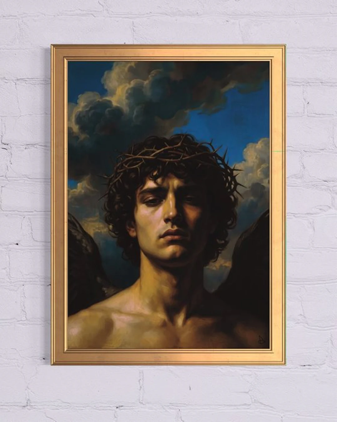 Andrea Di Martino ANDSAL 1991 - Fallen Angel with Crown...