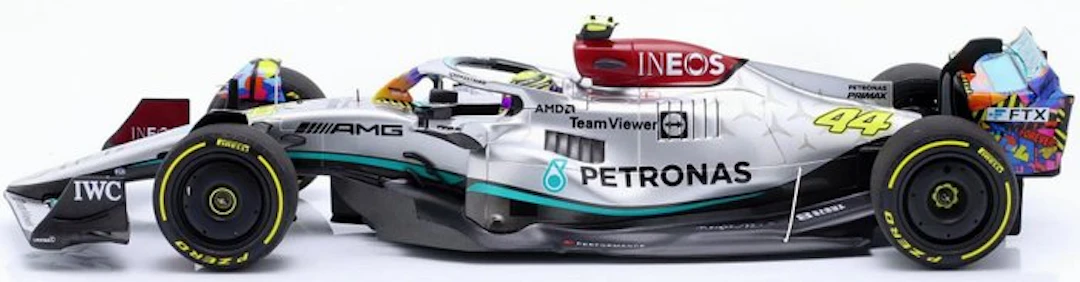 MiniChamps 1:18 - Model car - MERCEDES -AMG PETRONAS...