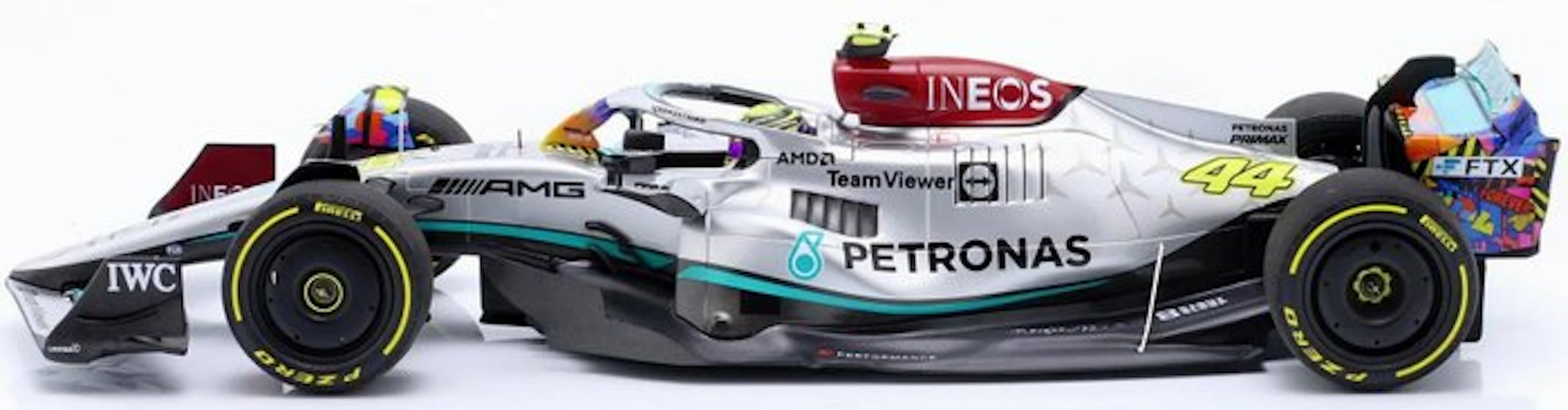 MiniChamps 1:18 - Model car - MERCEDES -AMG PETRONAS...