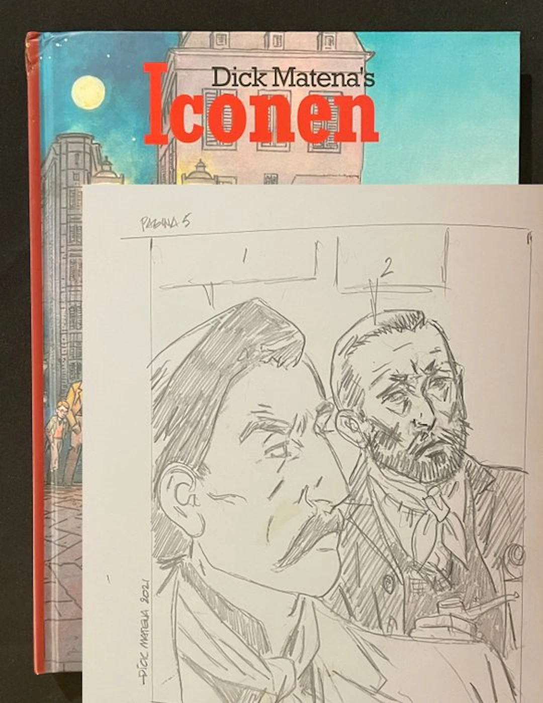 Iconen - bundeling - opdrachttekening - 1 Album - 2021
