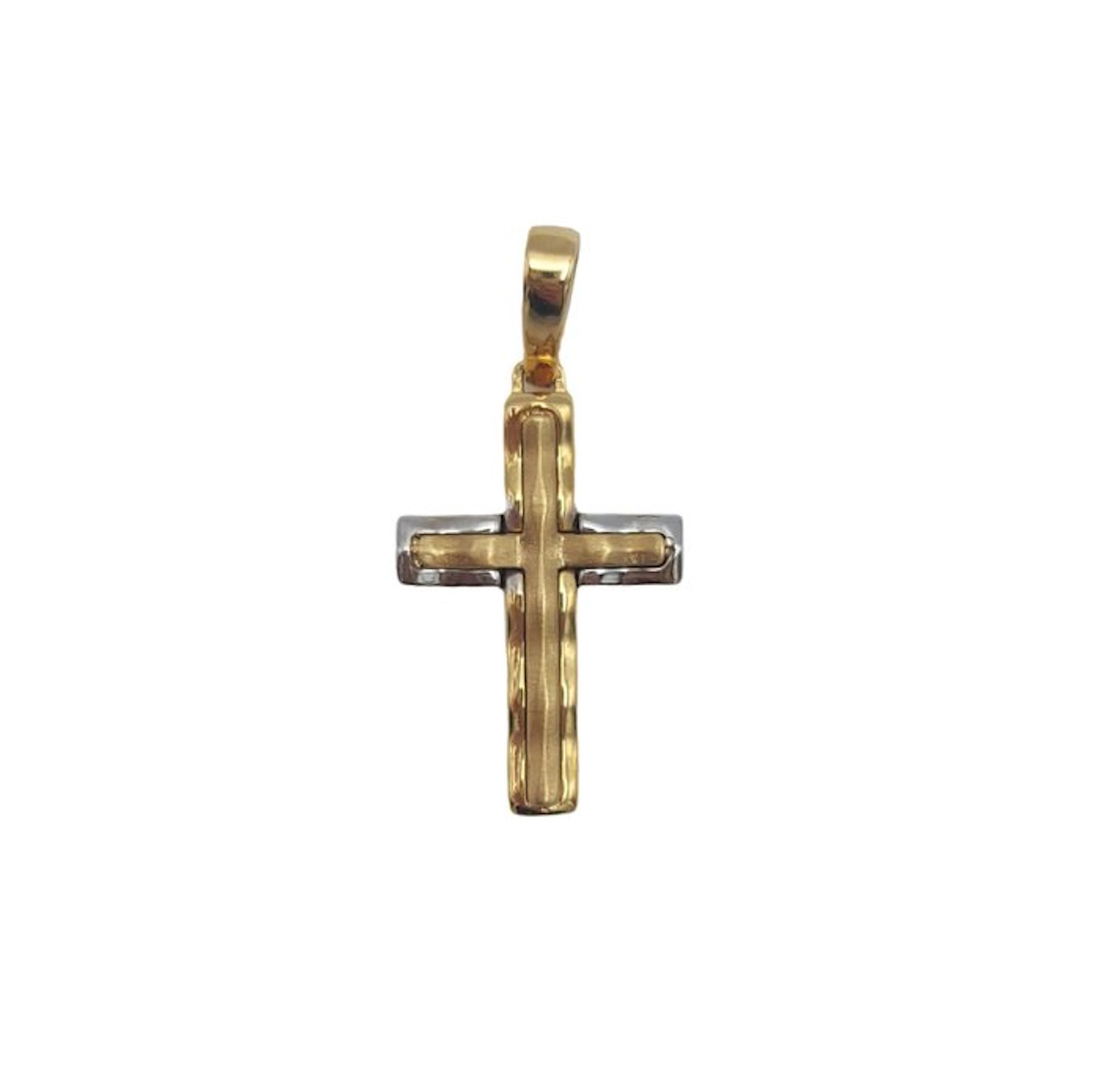 Pendant - 18 kt. Yellow gold, White gold