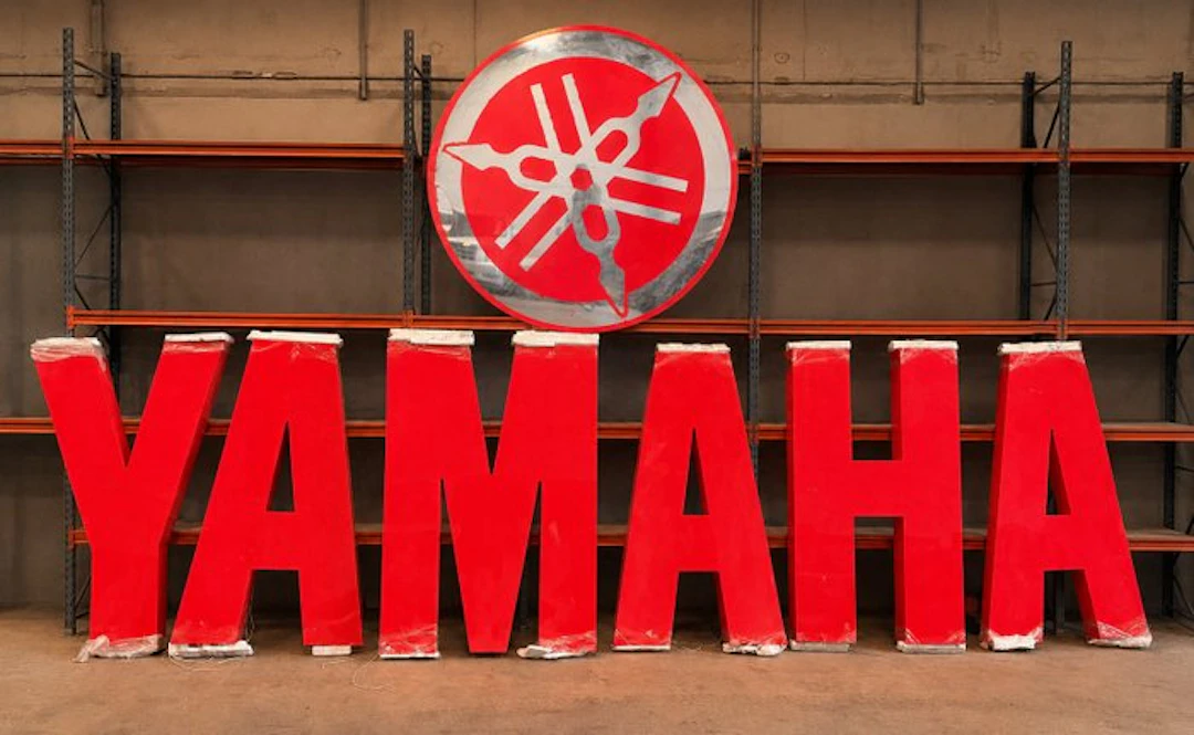 Yamaha - YAMAHA - Lighted sign (6) - Plastic, Metal