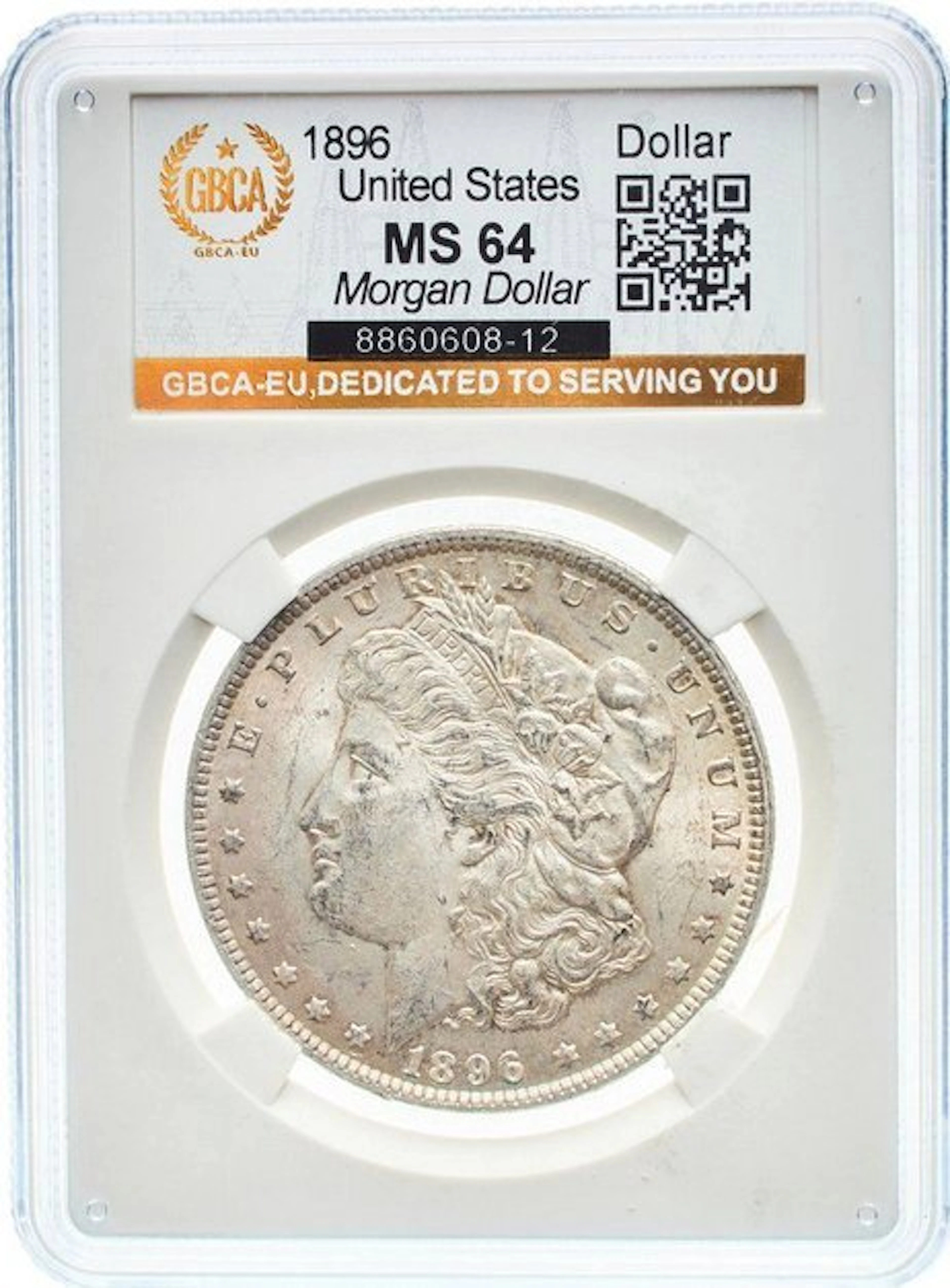 United States. Morgan Dollar 1896 - MS64 (Philadelphia)