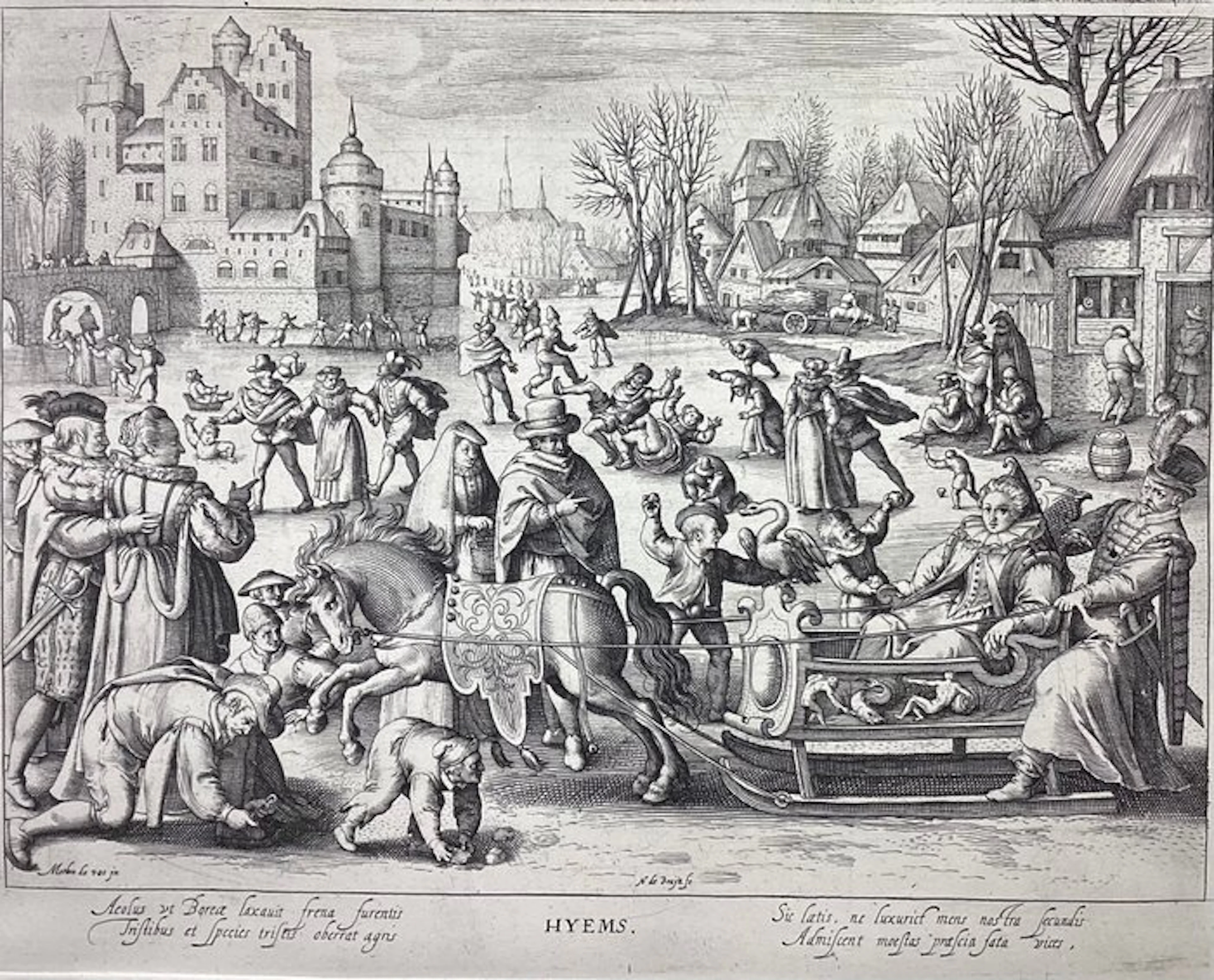 Nicolaes De Bruyn (1571-1656) - Hyems