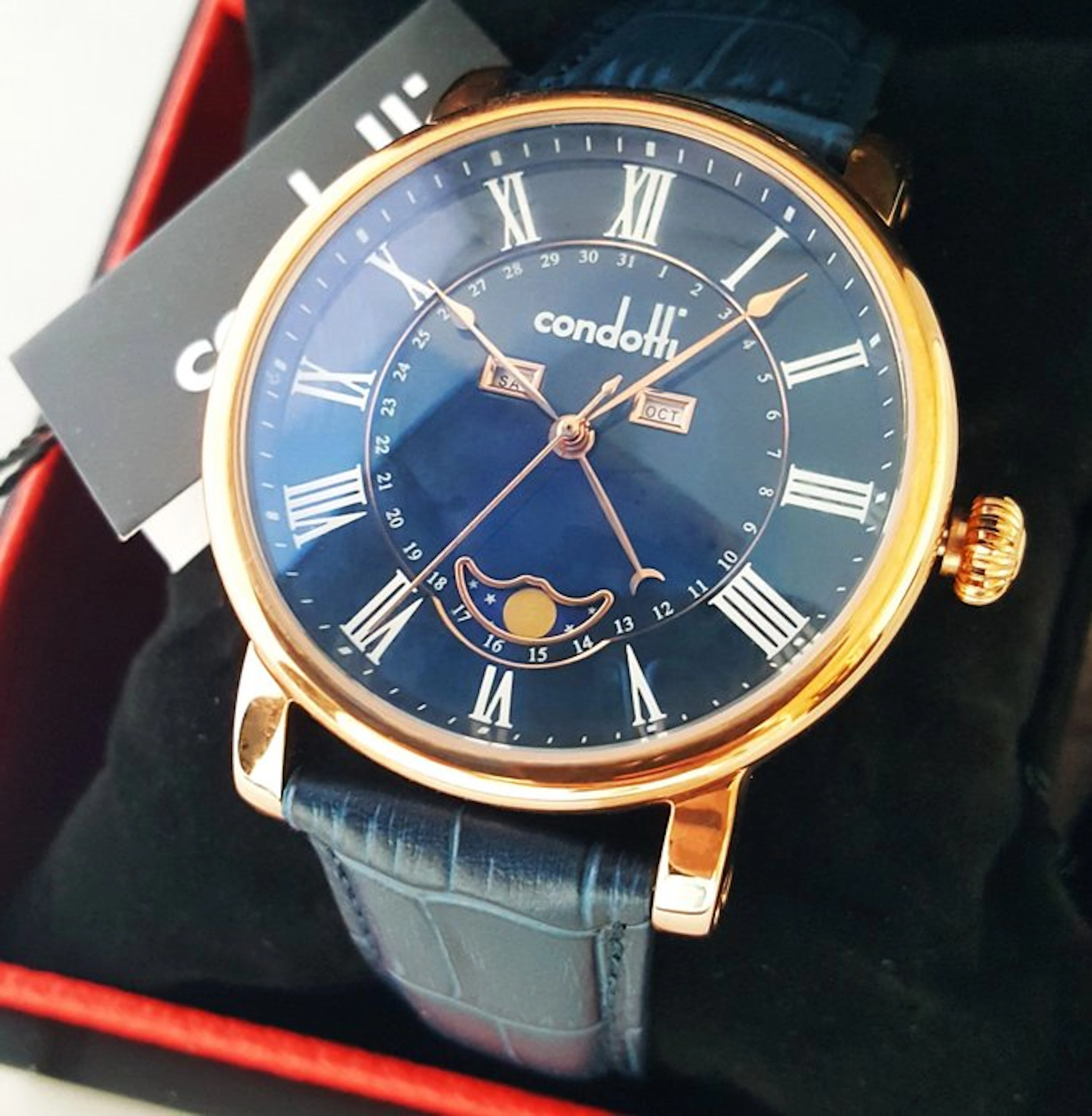 Condotti - CALENDAR - Moonphase - Gold - New - No reserve price - Men - 2026