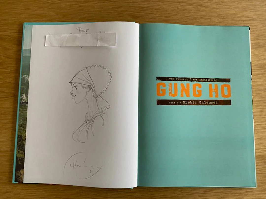 Gung Ho T1 + dédicace - C - 1 Album - First edition - 2013