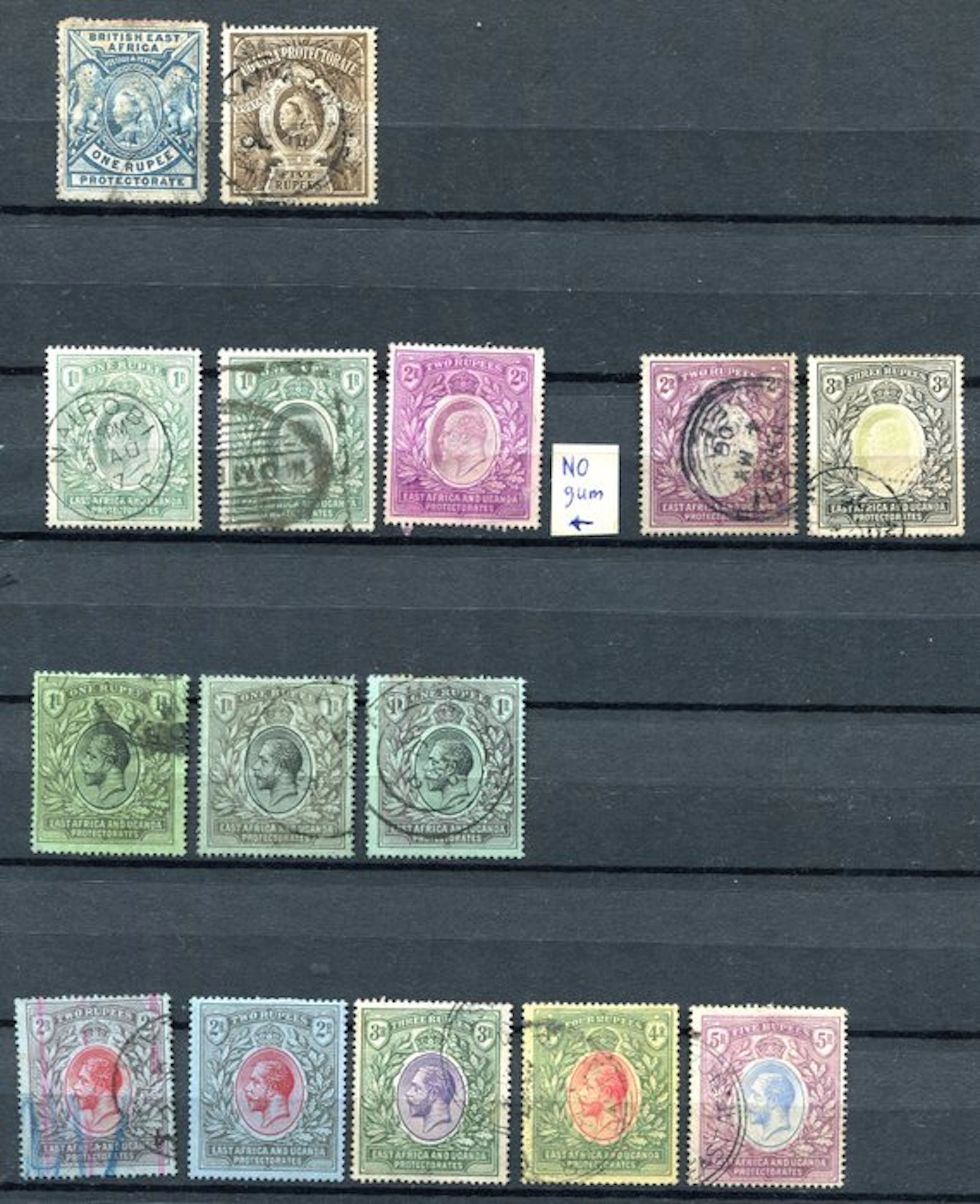 British East Africa and Uganda 1890/1920 - Collection...
