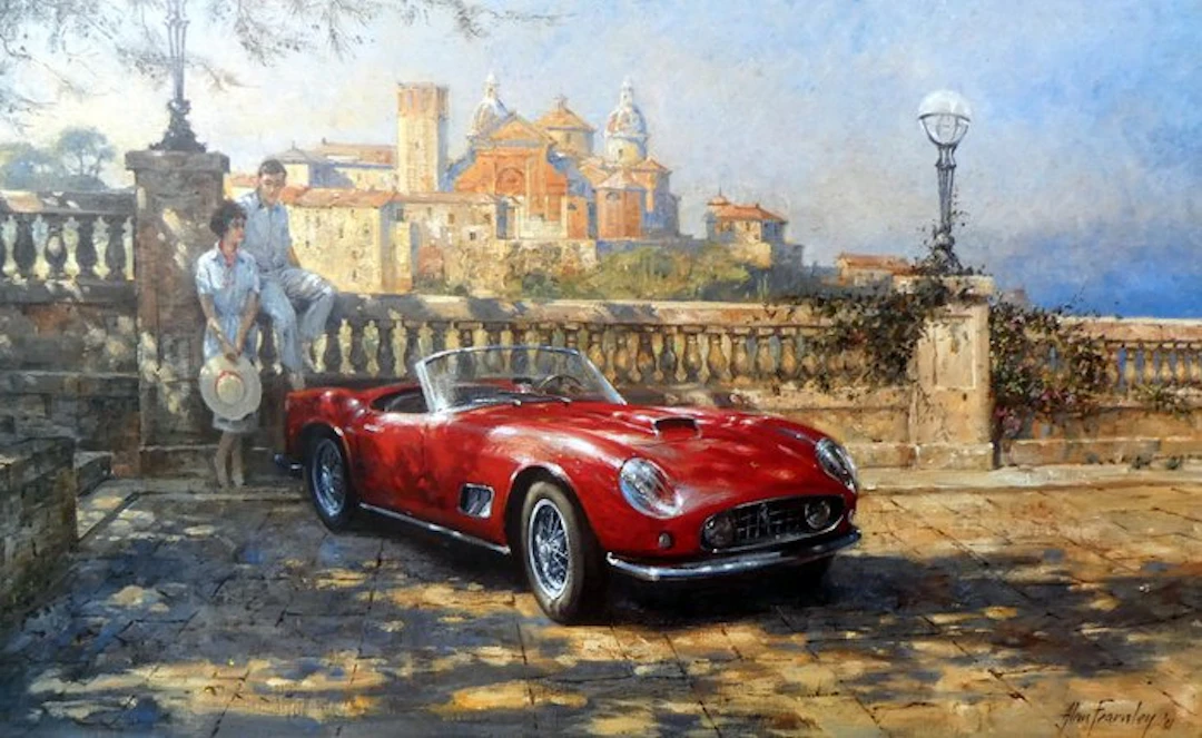 Ferrari 250 Spider California 1959 Red - "Vista Bella" By...