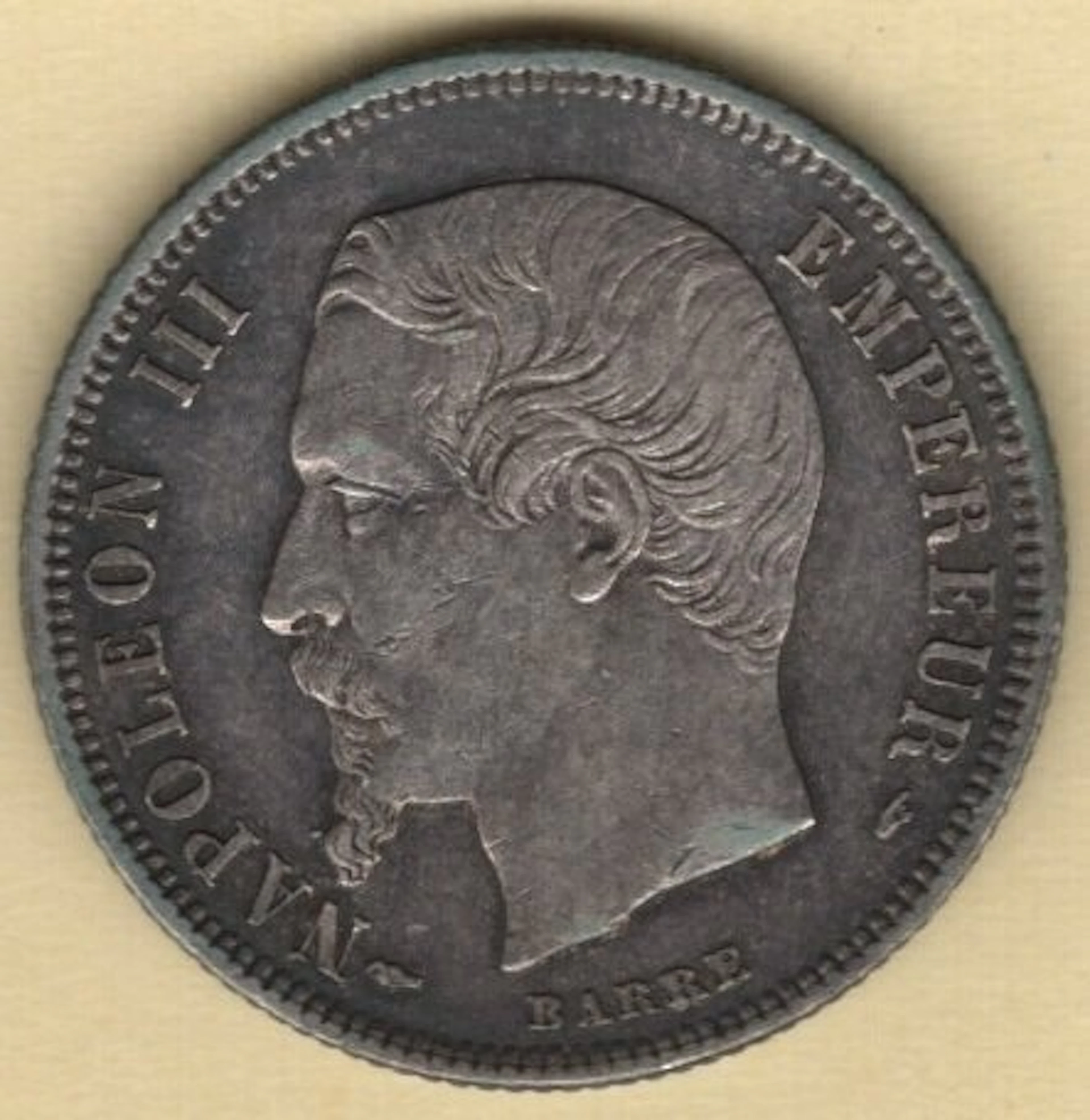 France. Napoléon III. 50 Centimes 1853-A, Paris