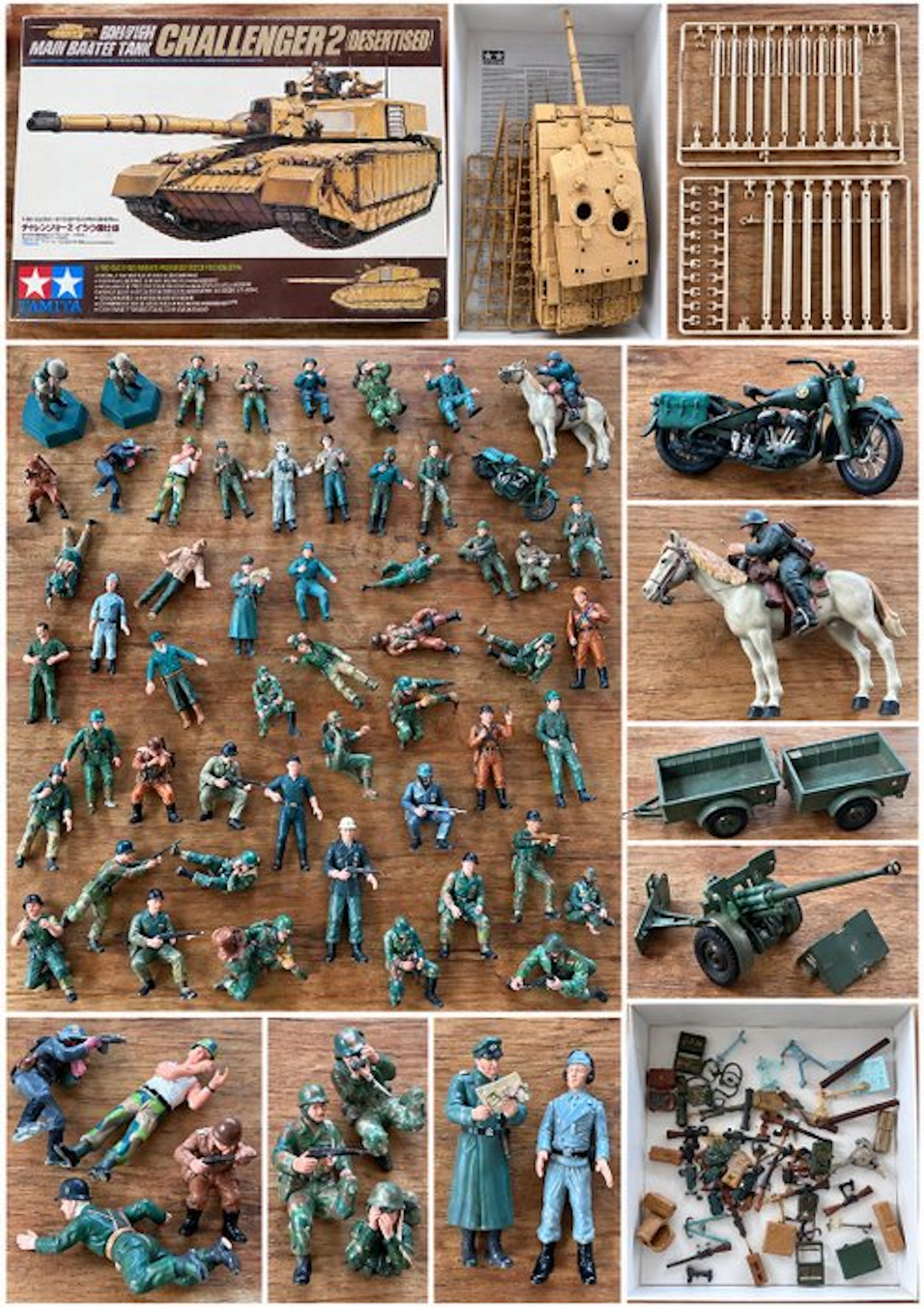 Monogram 1:35 - Model military vehicle (100) - Tamiya and...