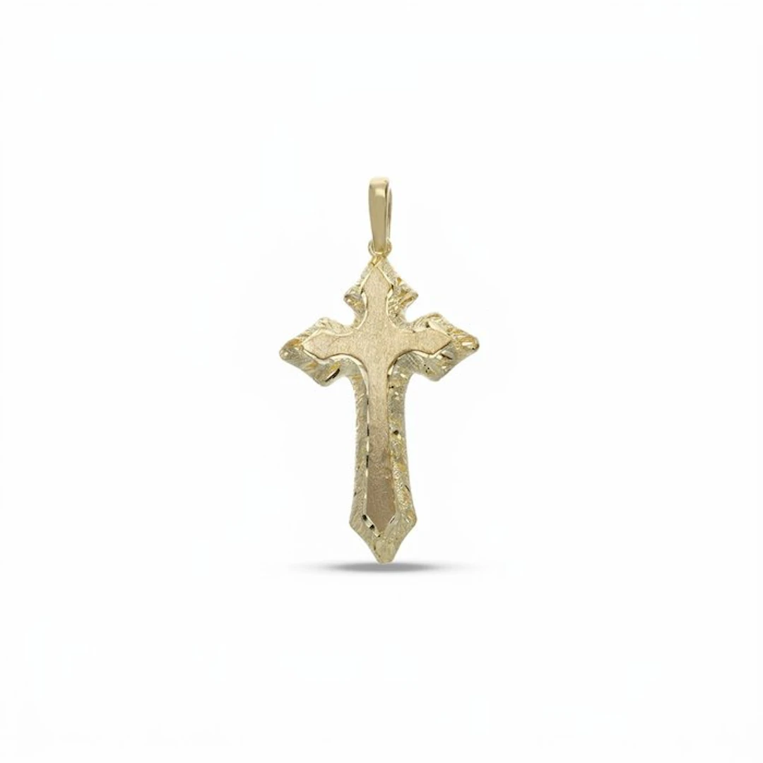 Pendant - 18 kt. Yellow gold - Croce Elettrofusa 3.2 g