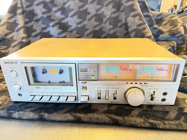 Sony - TC-K51 2-Head Single Stereo Audio-cassette deck