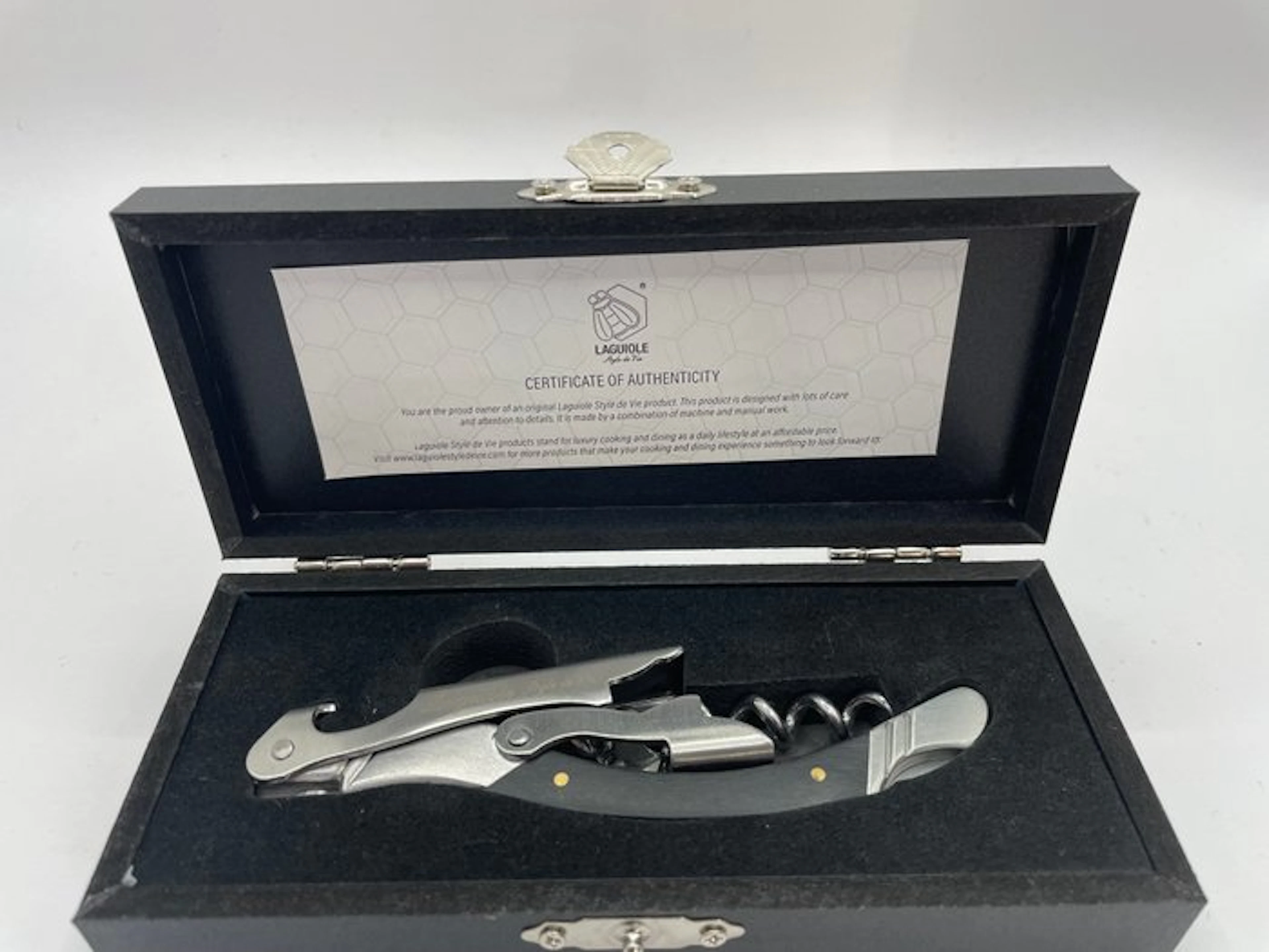 Laguiole - Style de Vie - Corkscrew - Laguiole sommeliers...