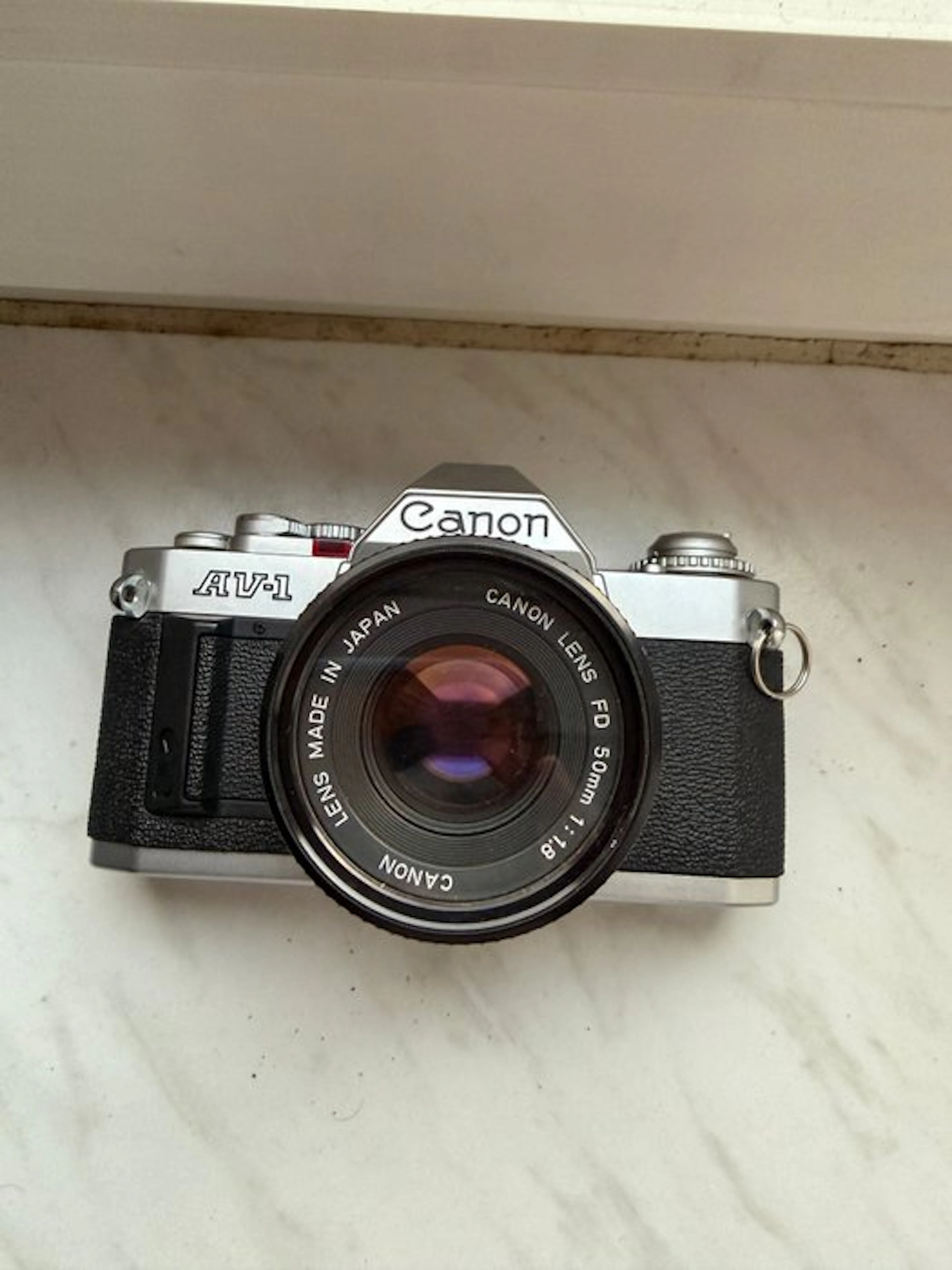 Canon AV-1 + FD 1,8/50mm | Single lens reflex camera (SLR)