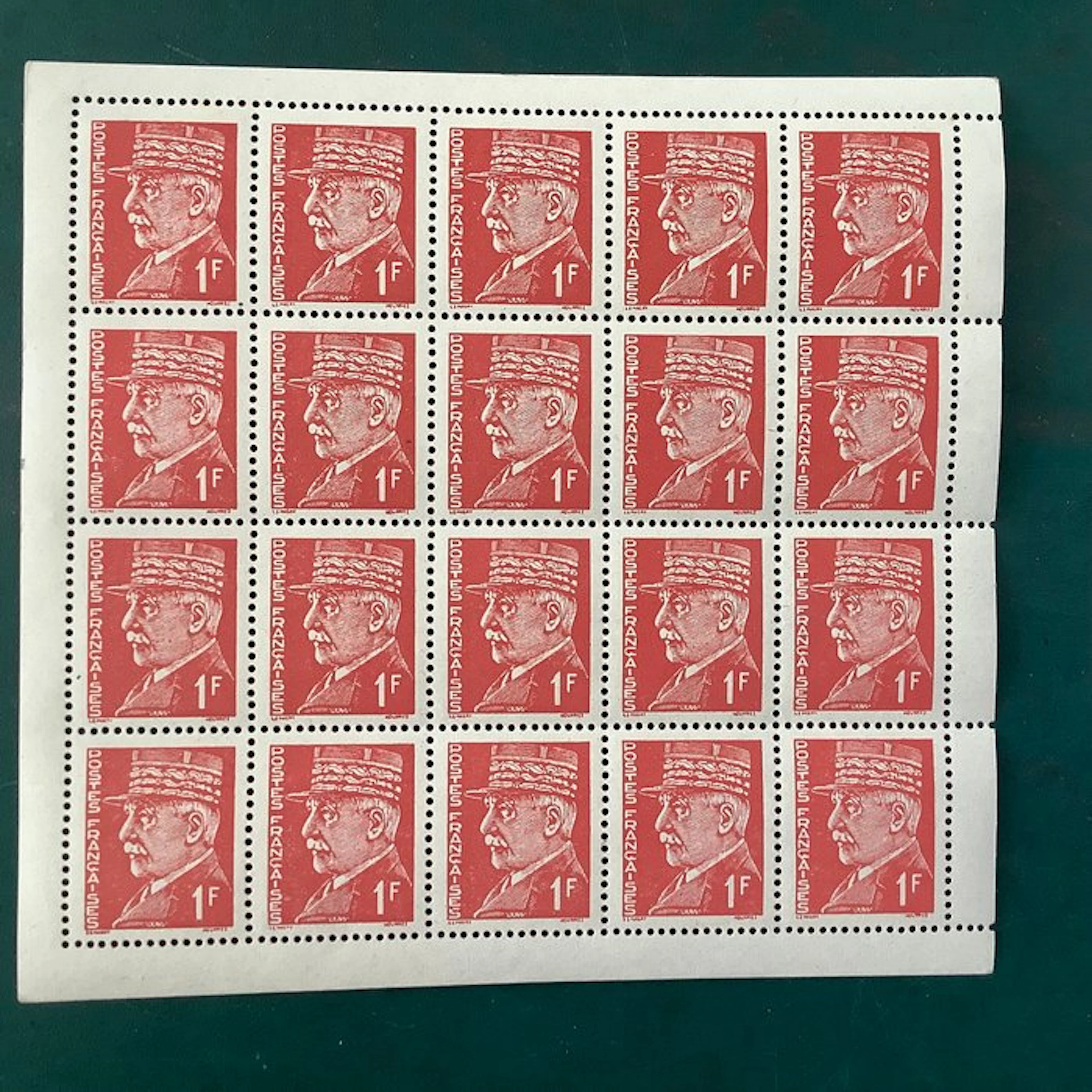German Empire 1941 - Propaganda forgery for France in a...