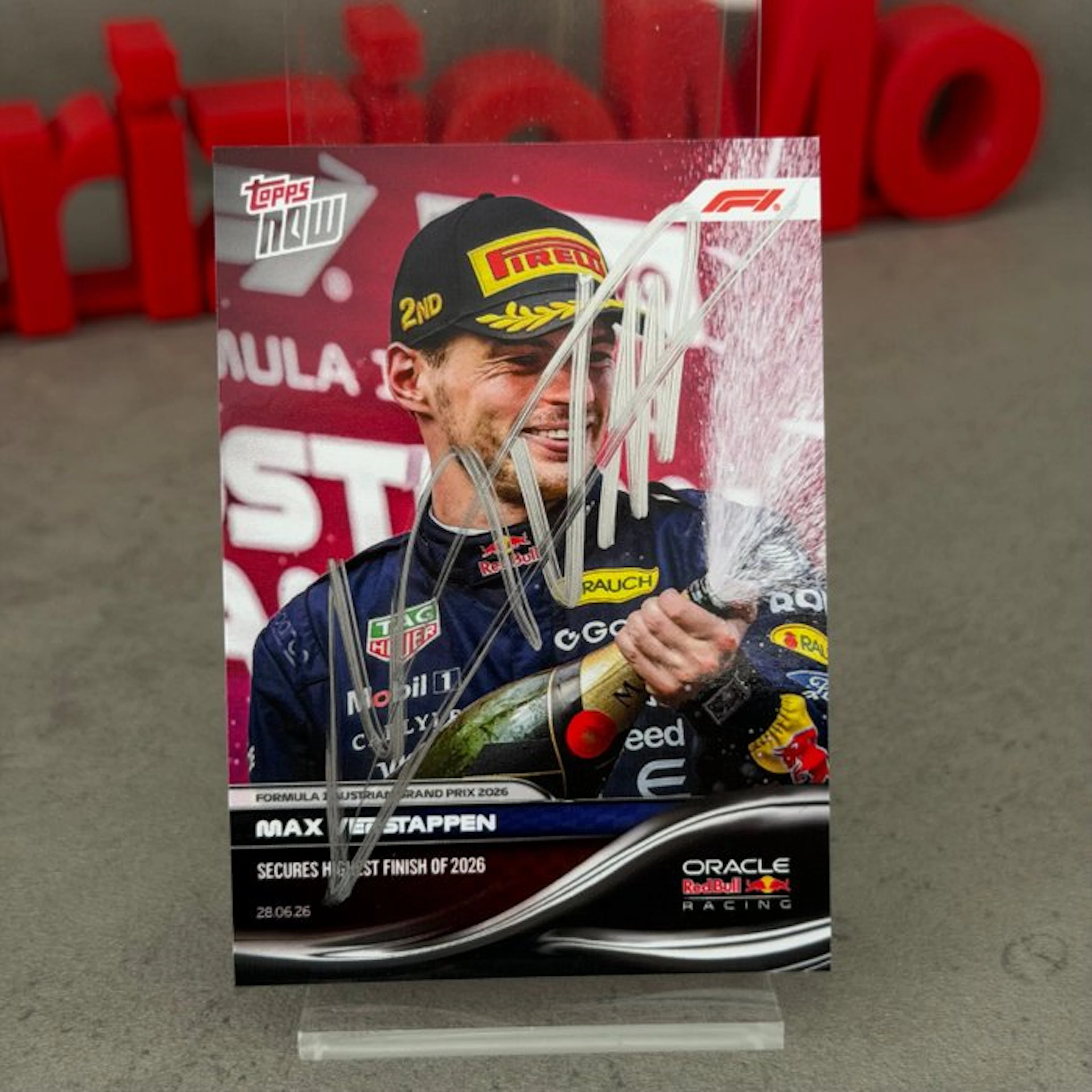 Red Bull Racing - Topps Now - (043) Max Verstappen...