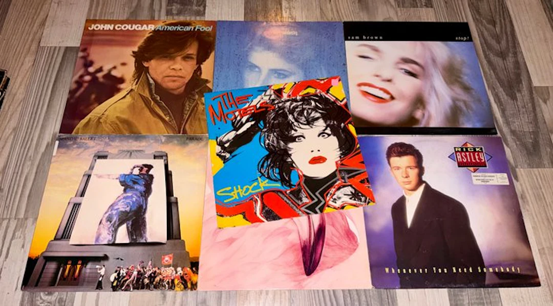 Various Artists/Bands in 1980's - Seven Great albums...