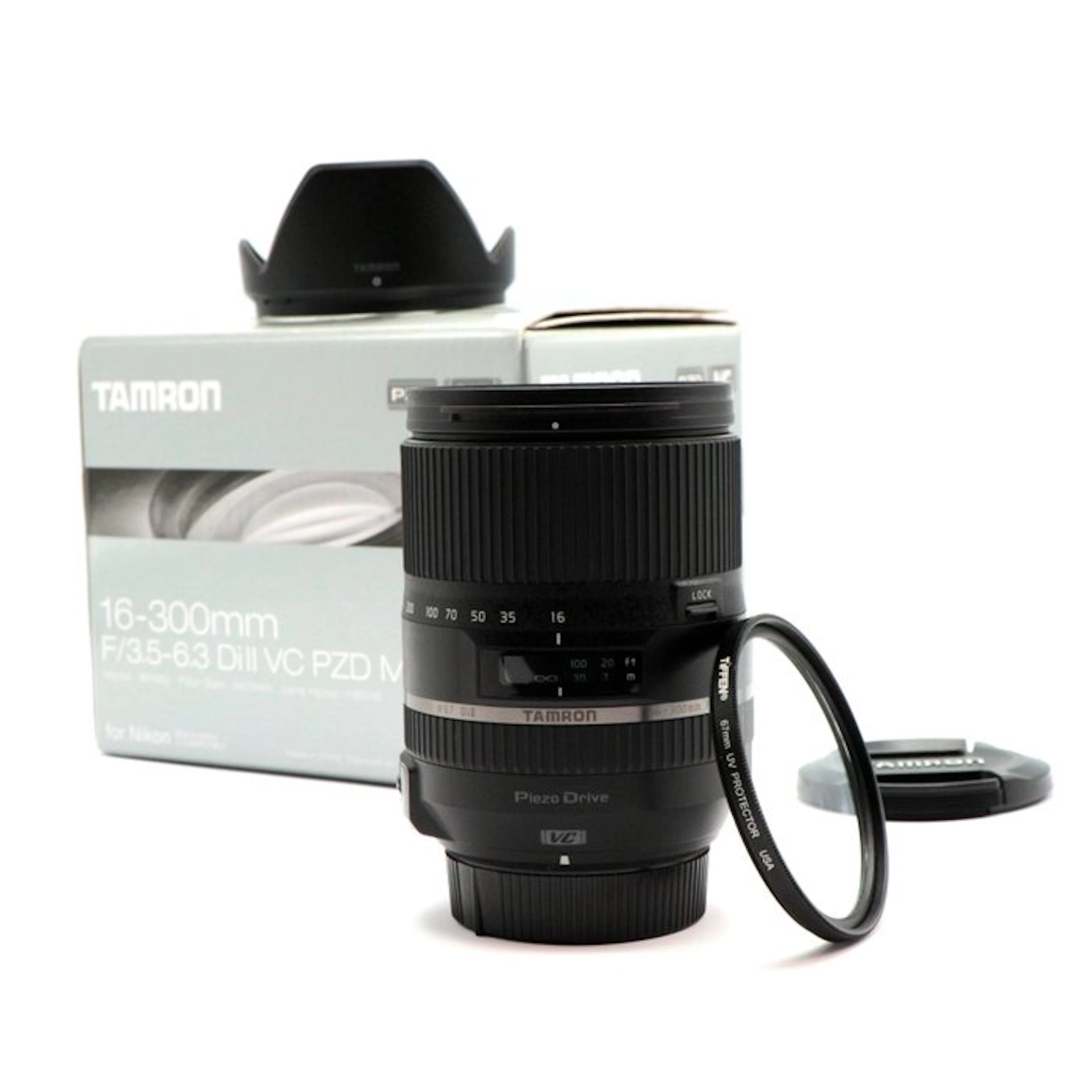 Tamron 16-300mm f/3.5-6.3 Di II VC PZD voor Nikon Zoomlens